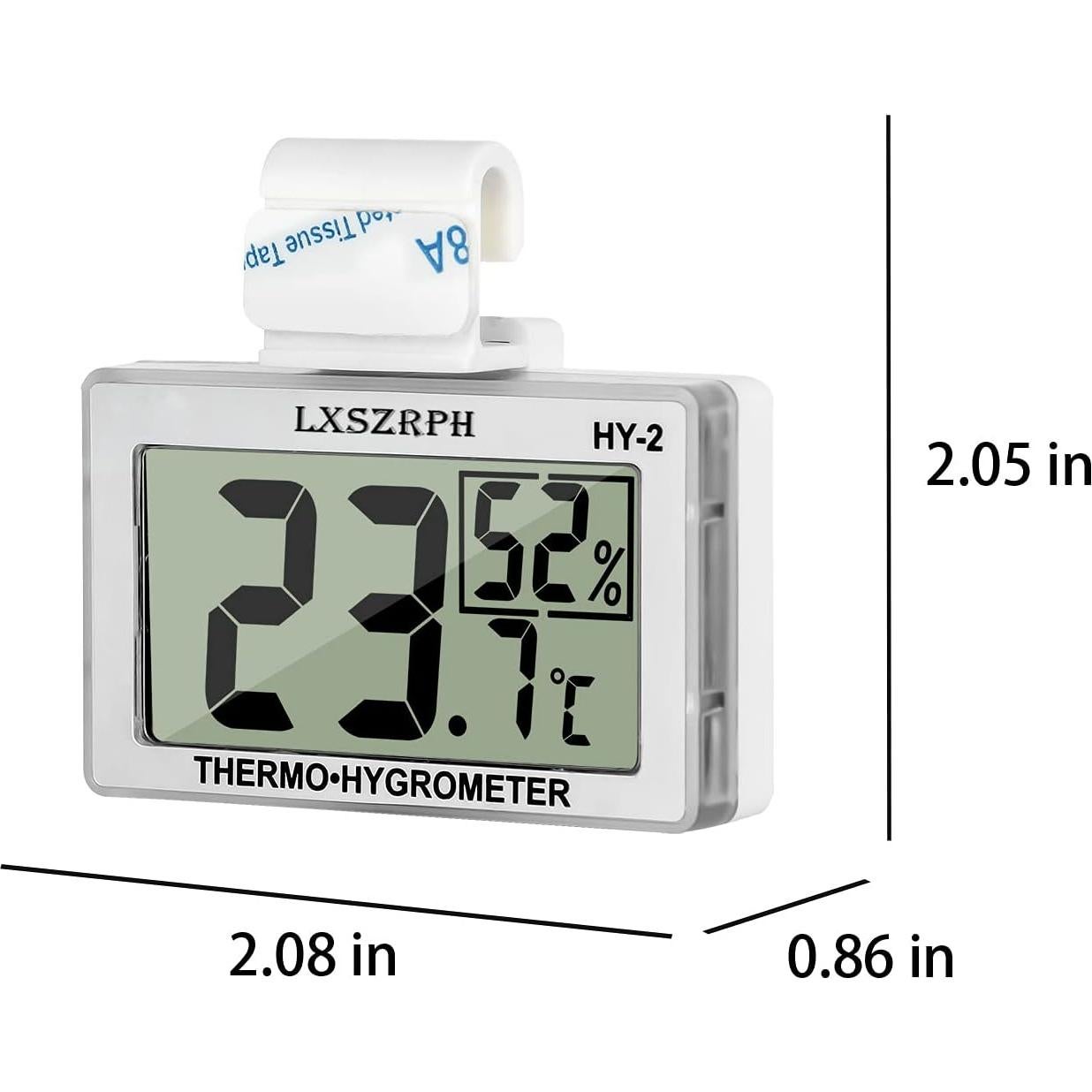 Higrómetro Termómetro Digital Cangda para Reptiles 1 Paquete