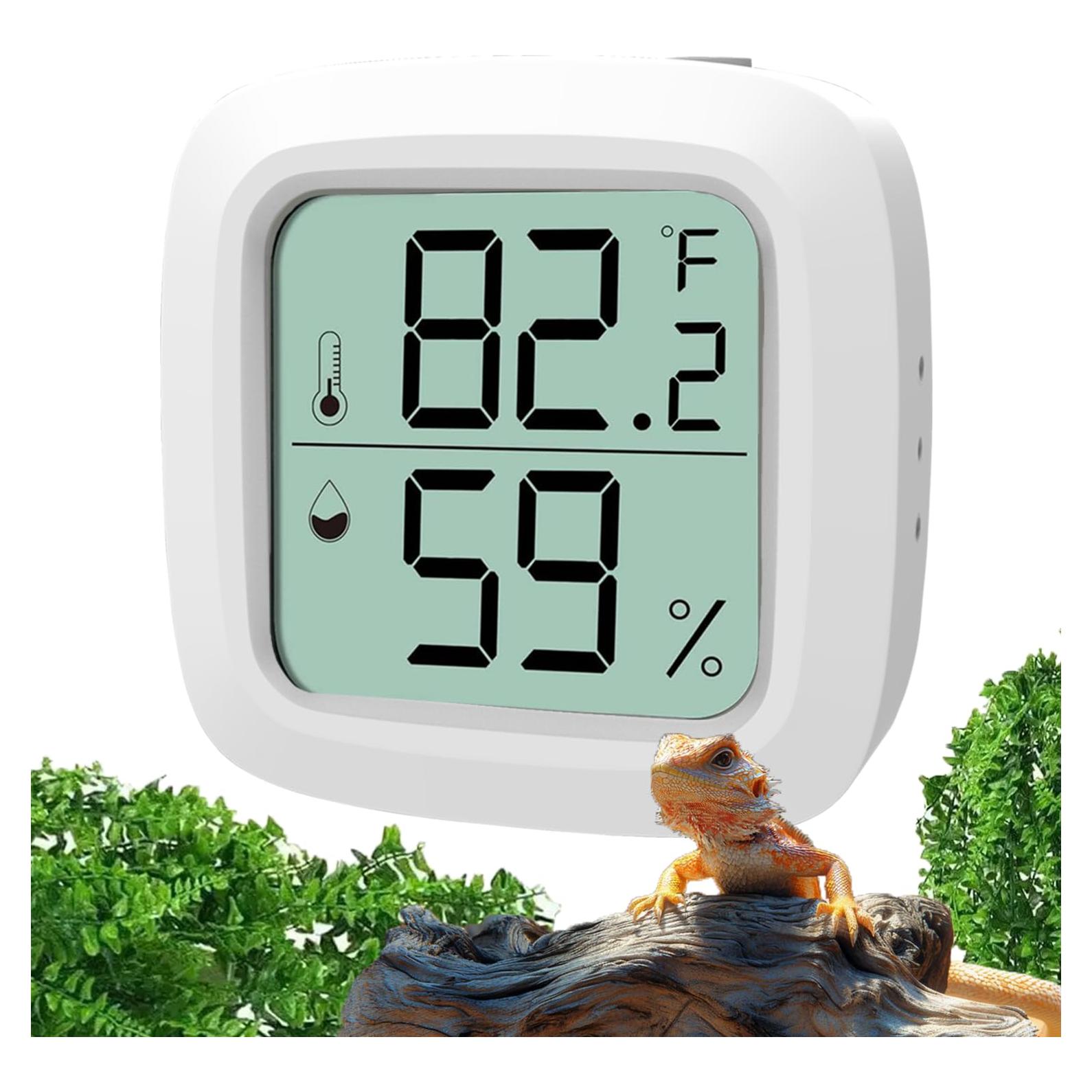 Termómetro e Higrómetro Digital Oasirep para Reptiles - Preciso y Rápido