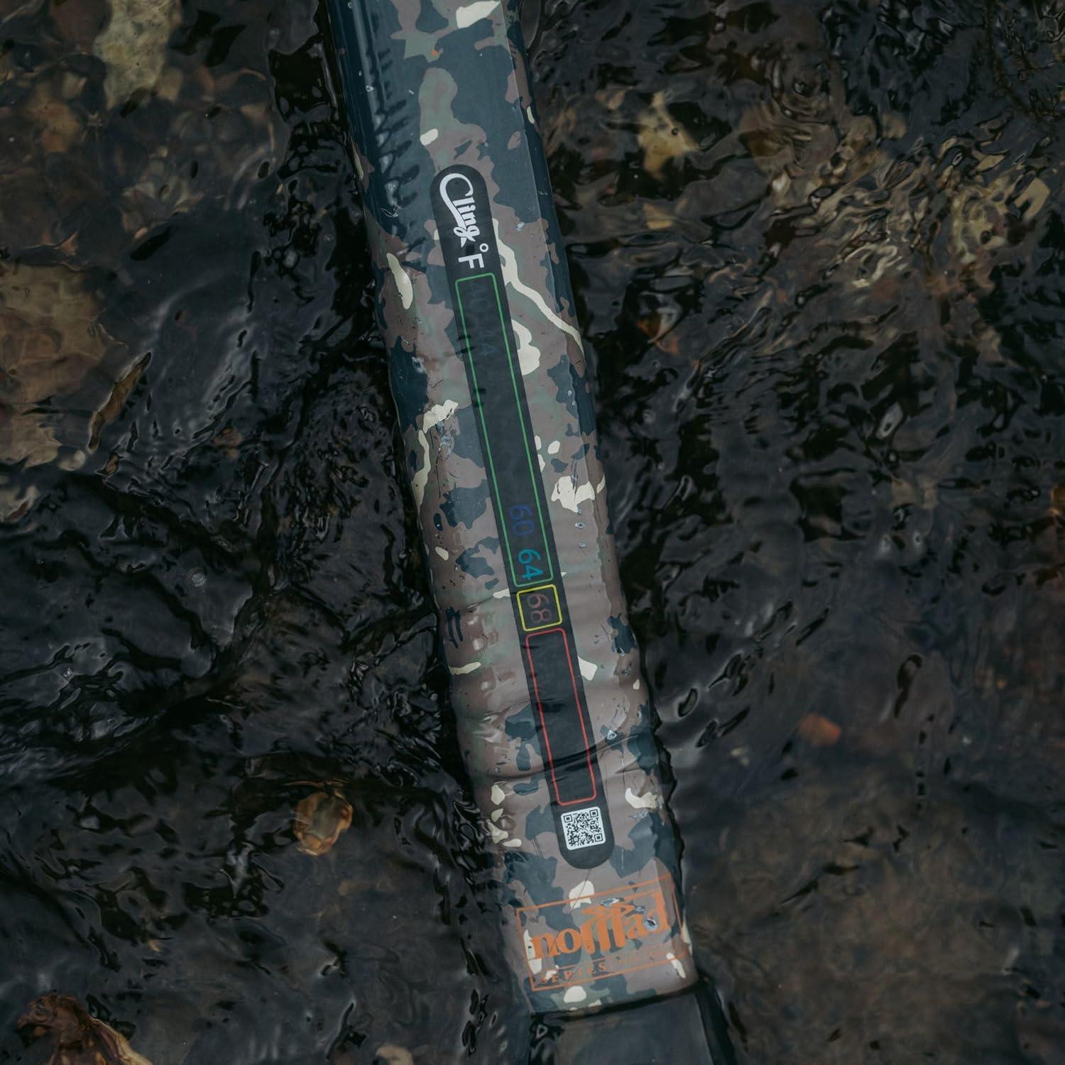 Termómetro de Pesca Adherible Cling - Fácil Lectura y Uso