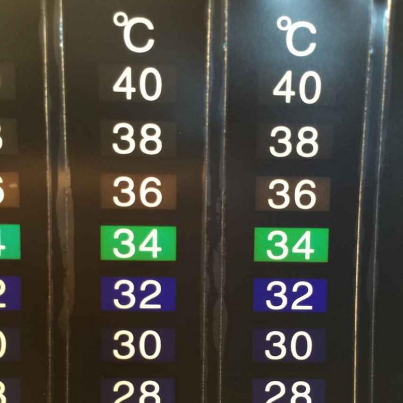 Tiras de Termómetro Adhesivas Generric 10 Piezas 10-40°C