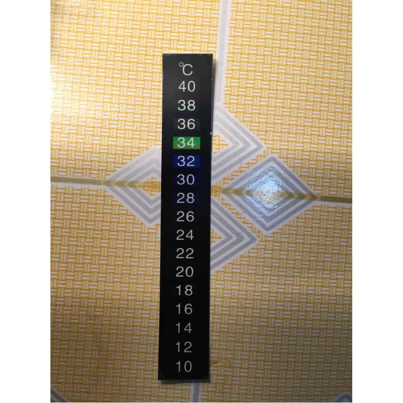 Tiras de Termómetro Adhesivas Generric 10 Piezas 10-40°C