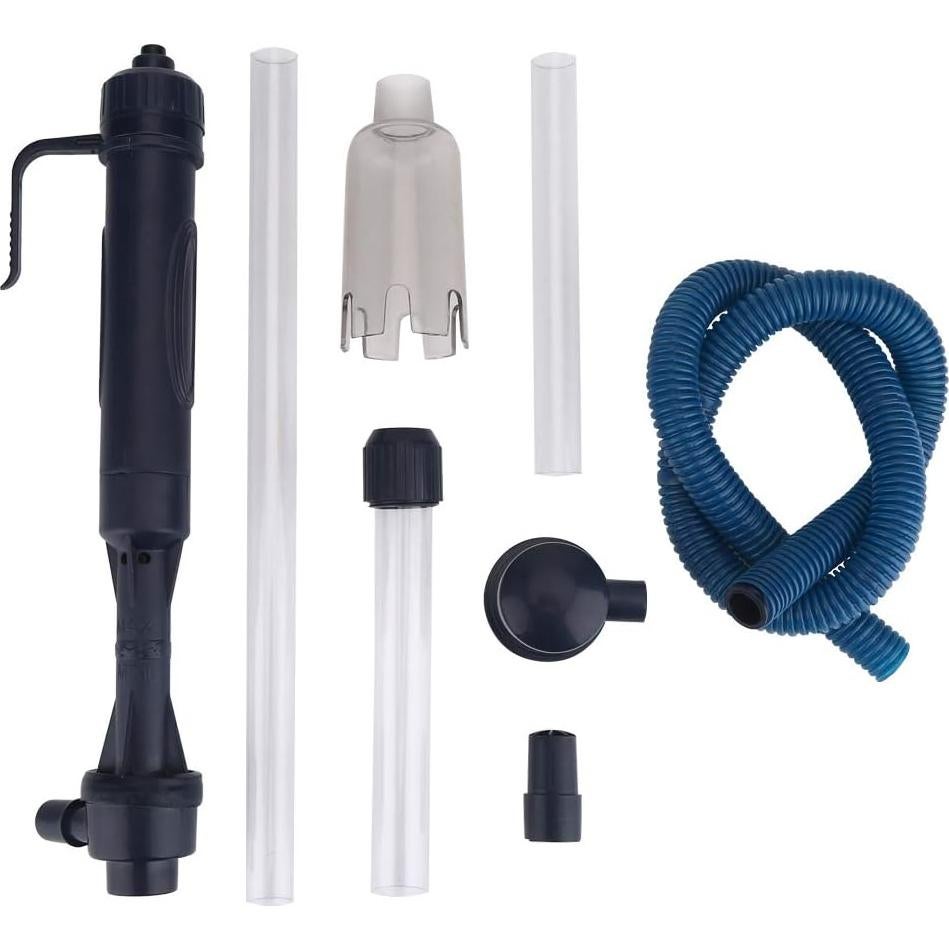 Kit de Limpieza de Acuario Keenso con Sifón y Termómetro