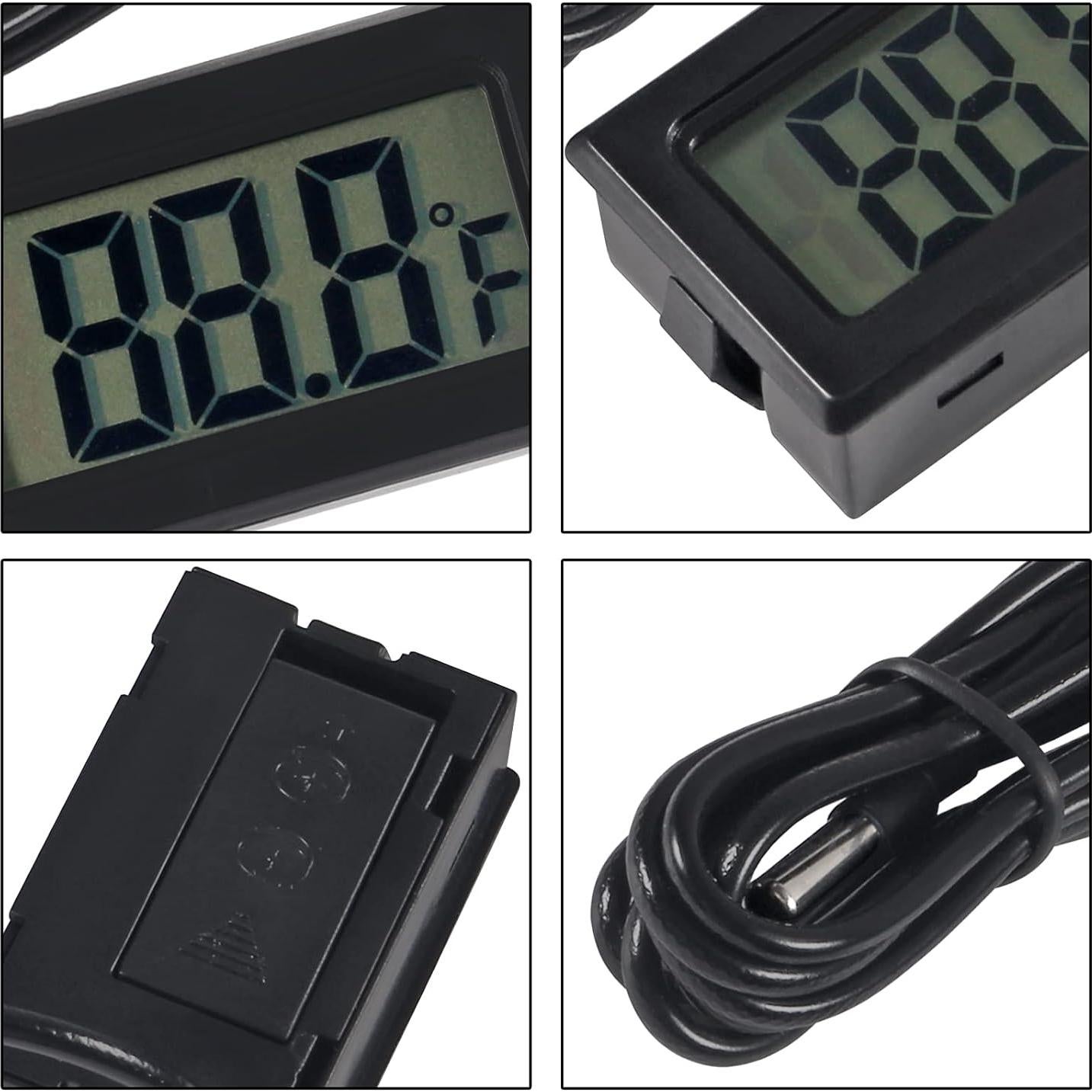 Paquete de 6 Termómetros Digitales AITRIP TPM-10 para Coche