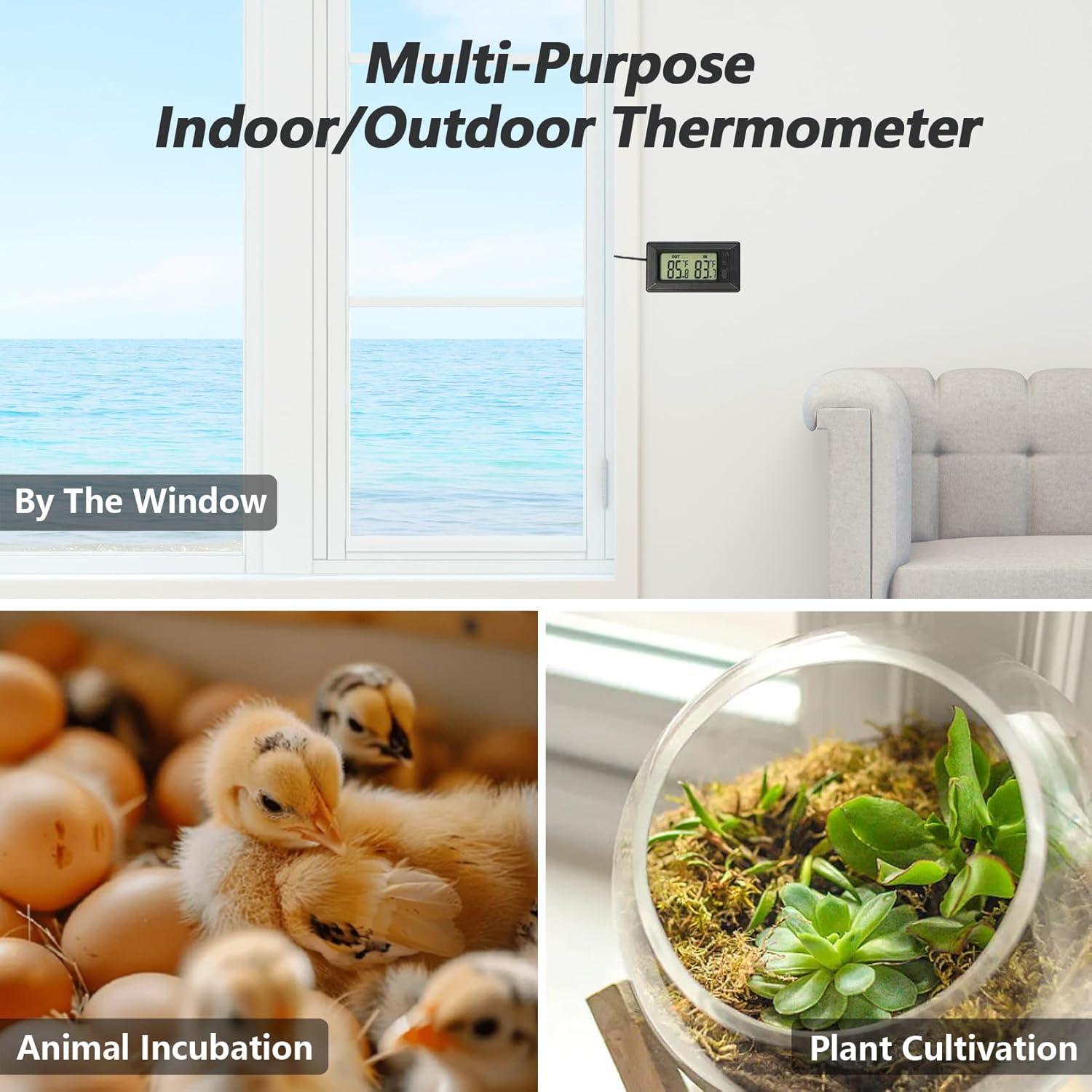 Termómetro Digital Inteligente para Automóvil Timloon T61 - Interior y Exterior