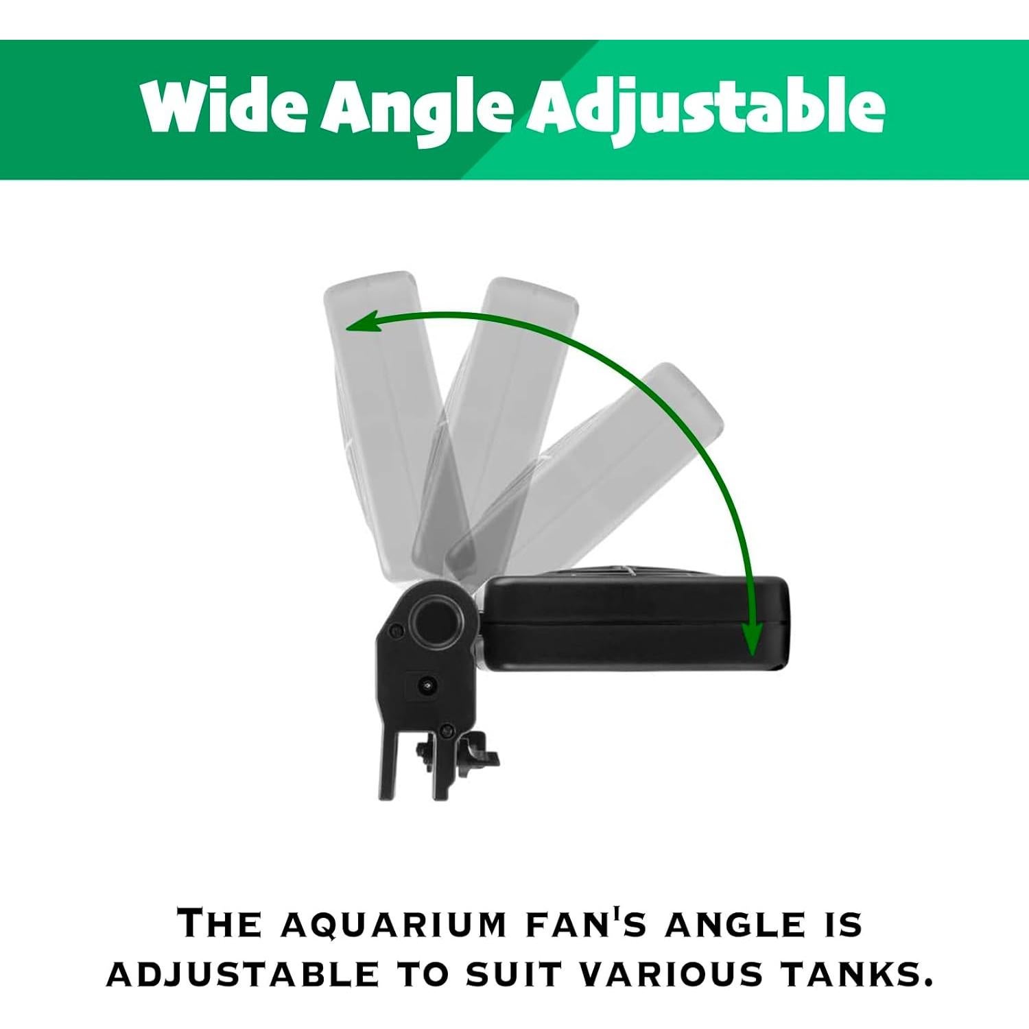 Enfriador de Acuario Petzilla PCF-1, 2 Ventiladores Ajustables