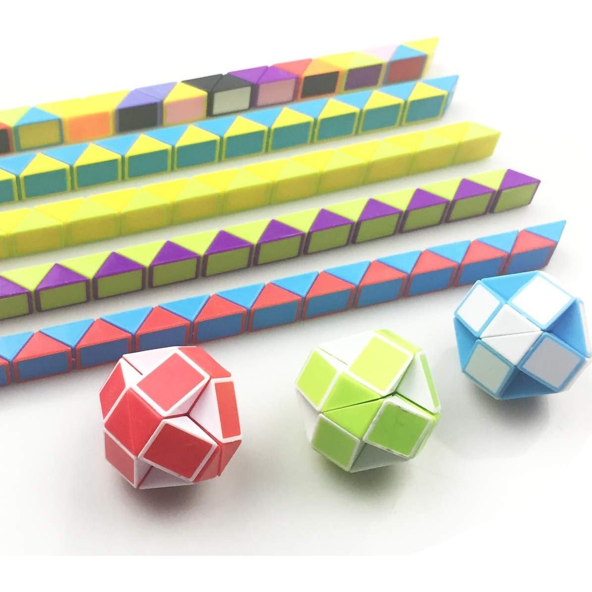 Anditoy 12 Huevos de Pascua con Mini Cubo de Serpiente Juguete