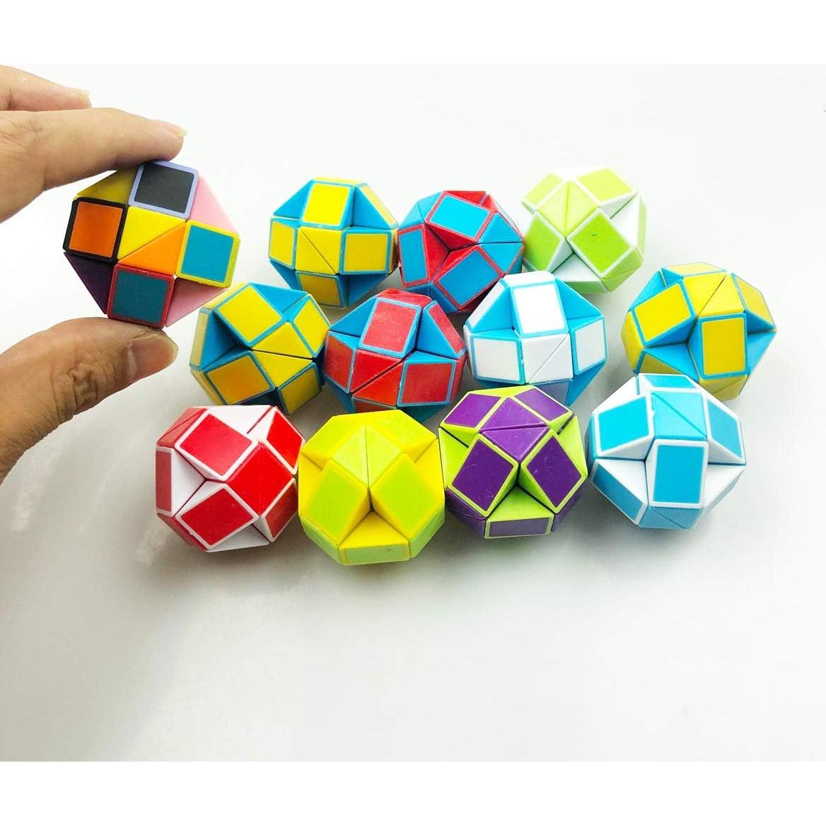 Anditoy 12 Huevos de Pascua con Mini Cubo de Serpiente Juguete