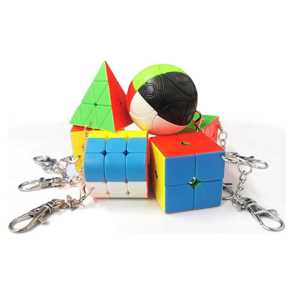 Conjunto de Cubos Mágicos SUN-WAY 6 Piezas Multicolor
