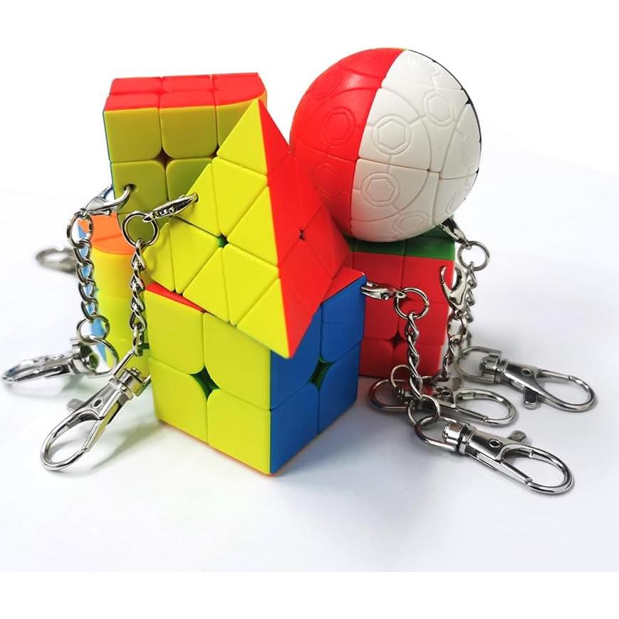 Conjunto de Cubos Mágicos SUN-WAY 6 Piezas Multicolor