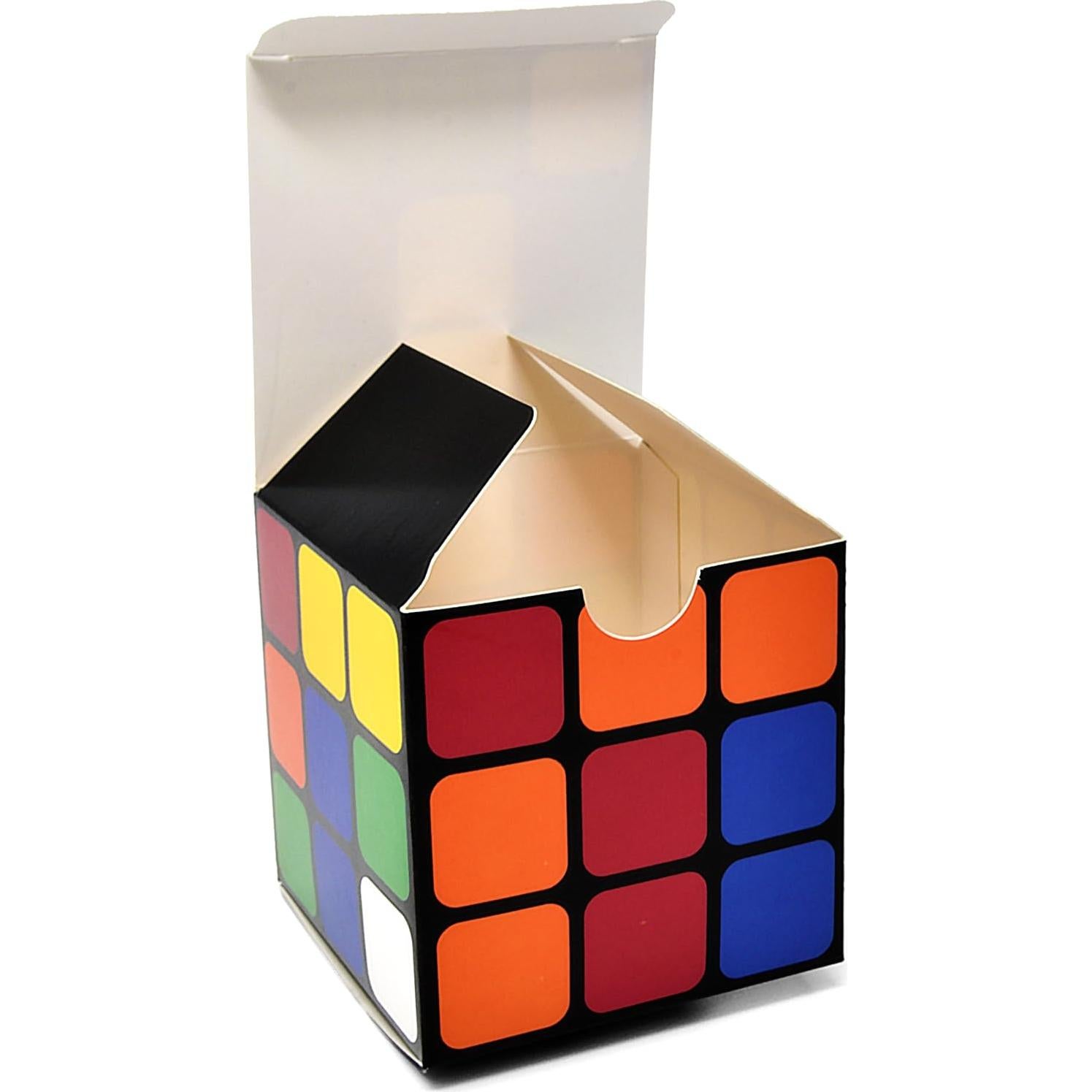Cajas de Favor de Fiesta Cubo Mágico Regalo Boutique 24 Pcs