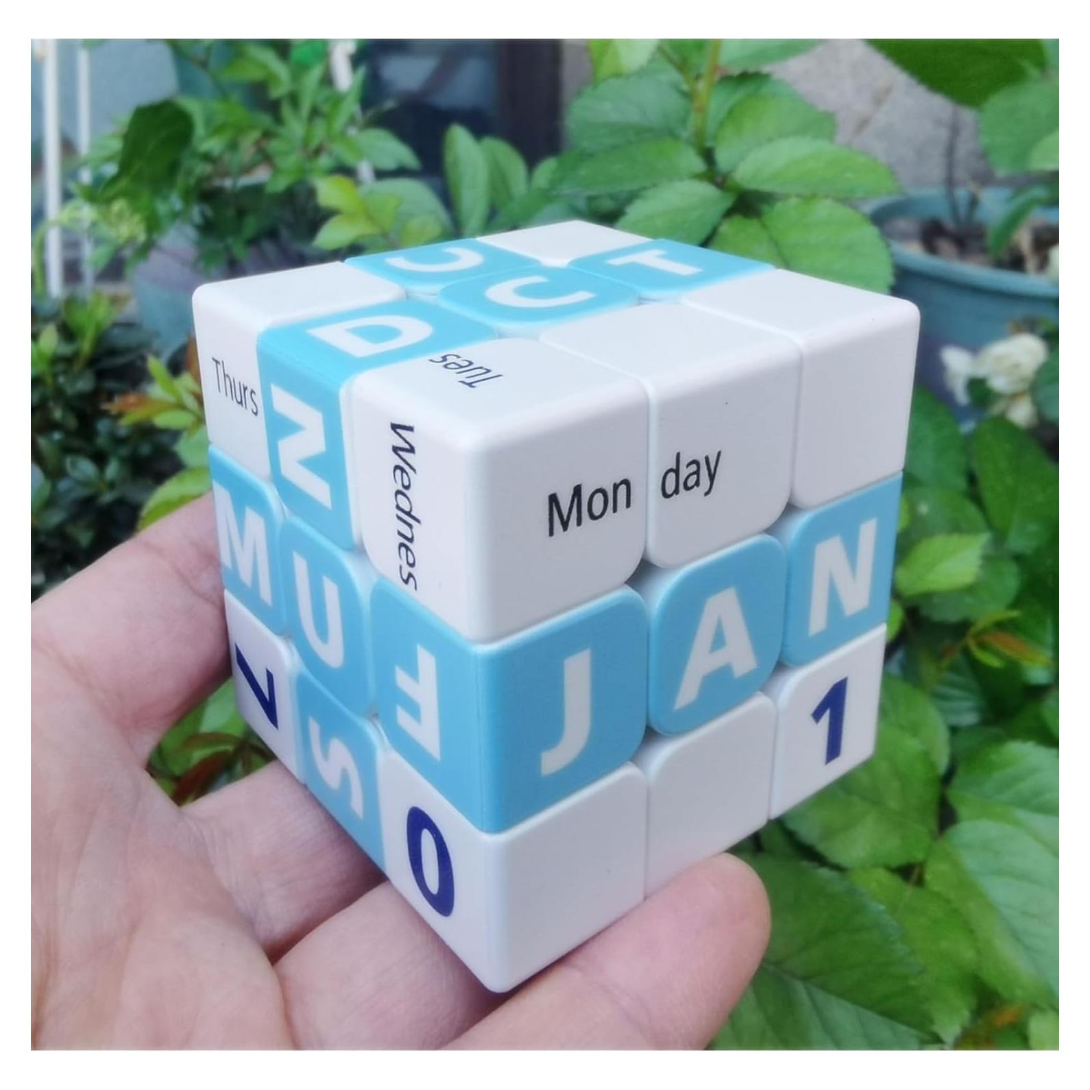 Cubo Calendario 3x3 Cuberspeed - Juguete de Velocidad