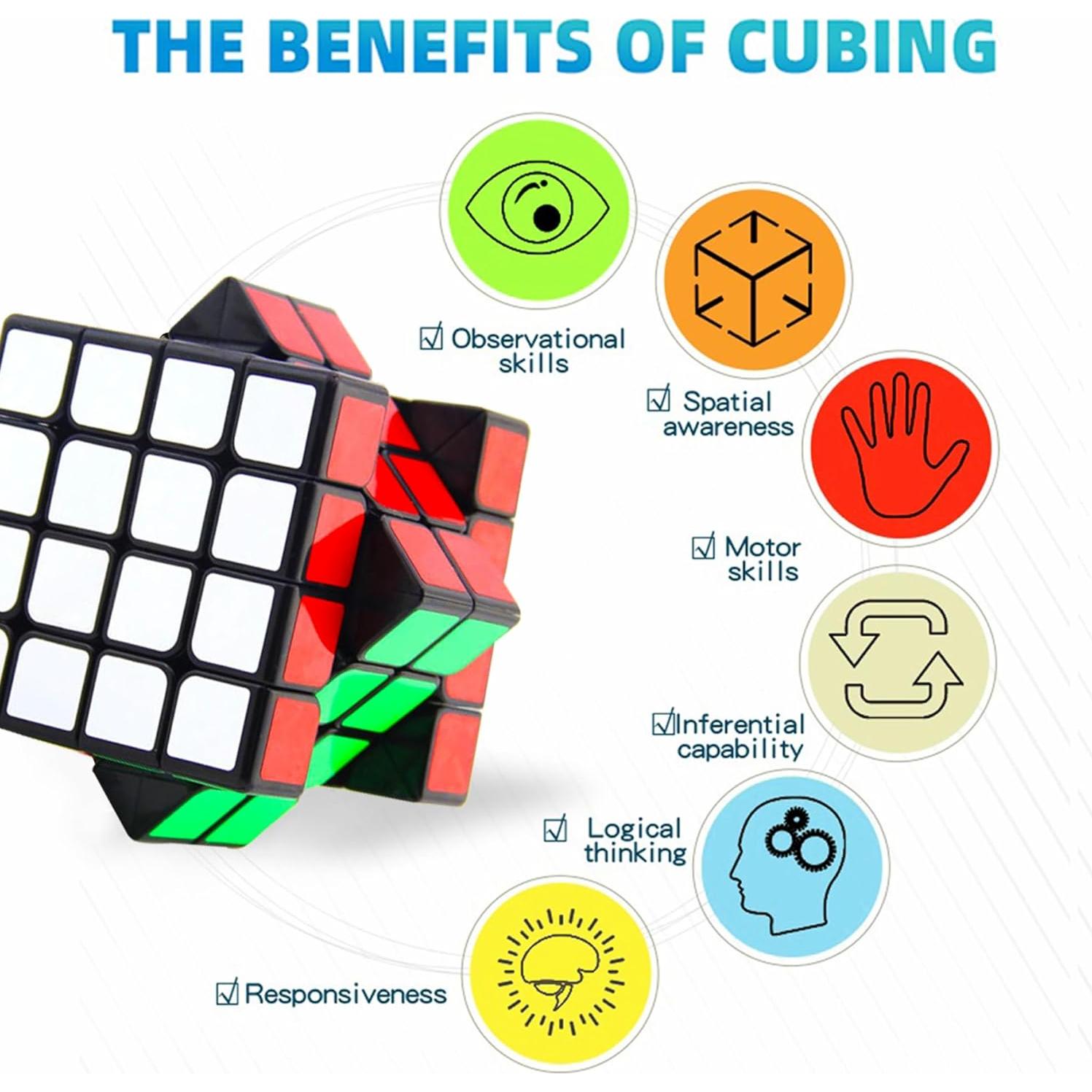 Cubo de Velocidad 4x4 Shengshou SS441 - ABS No Tóxico