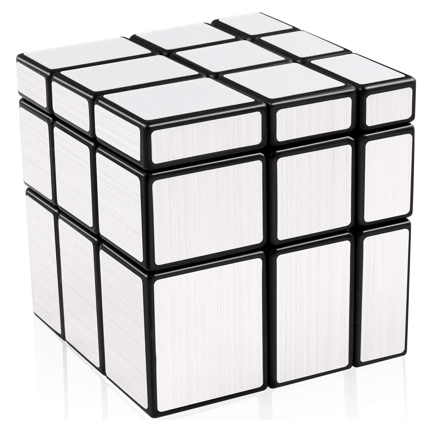 Cubo Espejo D-FantiX Shengshou 3x3x3 Plateado 57mm