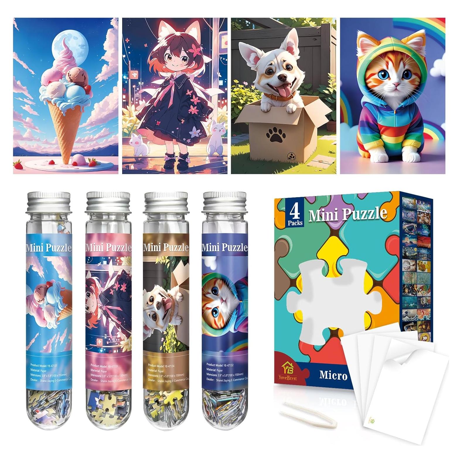 Mini Rompecabezas para Adultos 150 Piezas Yove Bzvst 15x10cm