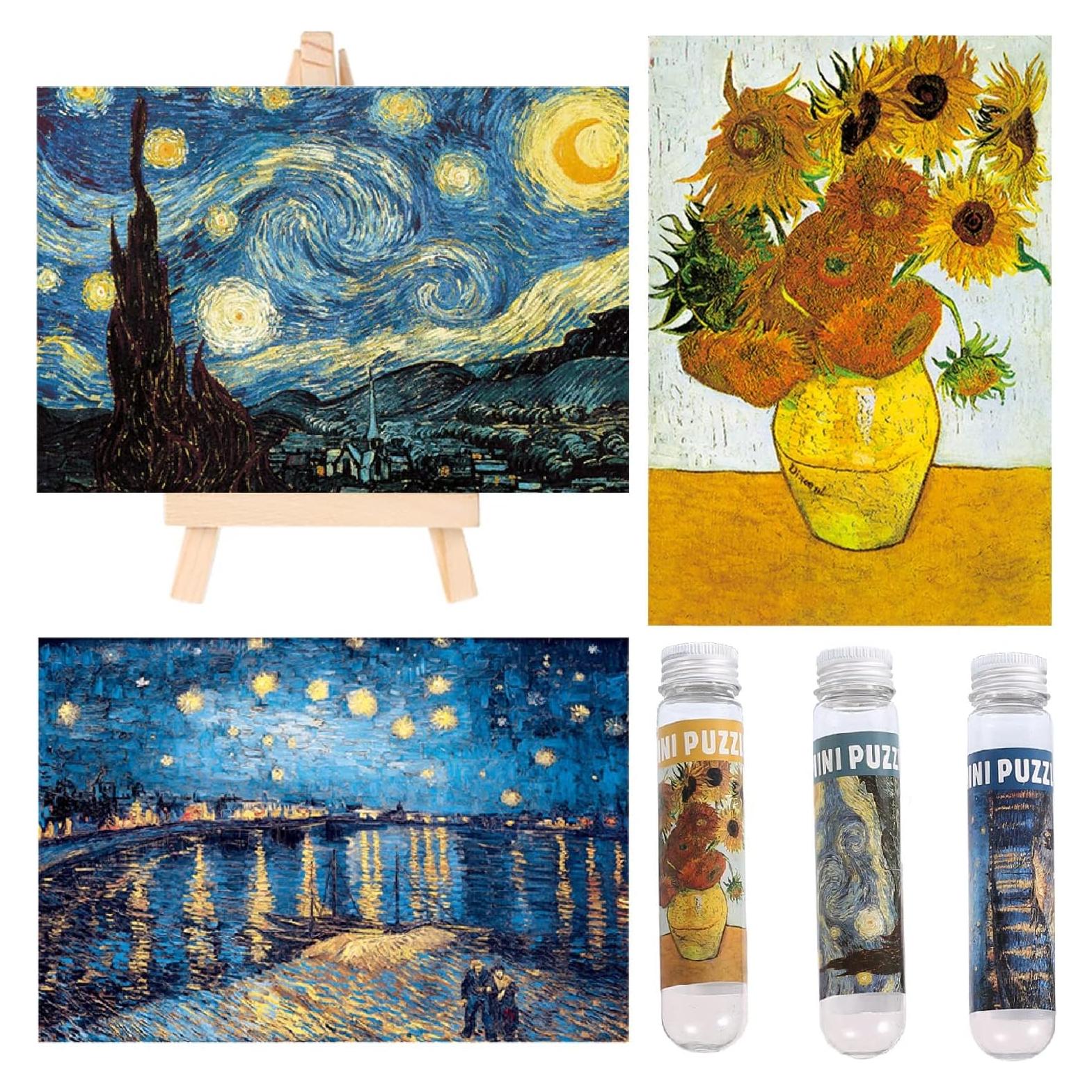 Rompecabezas Mini 150 Piezas BJscoe Noche Estrellada 15x10cm