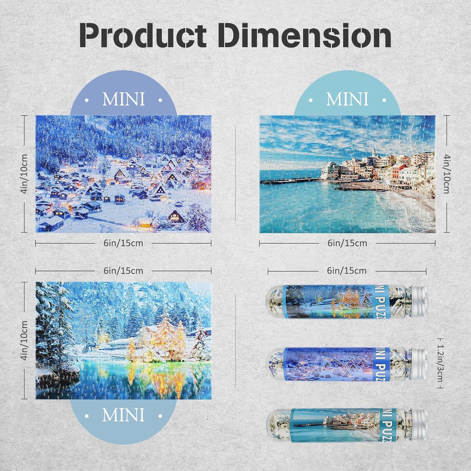 Rompecabezas Mini 150 Piezas MISITU Bogliasco 15 x 10 cm