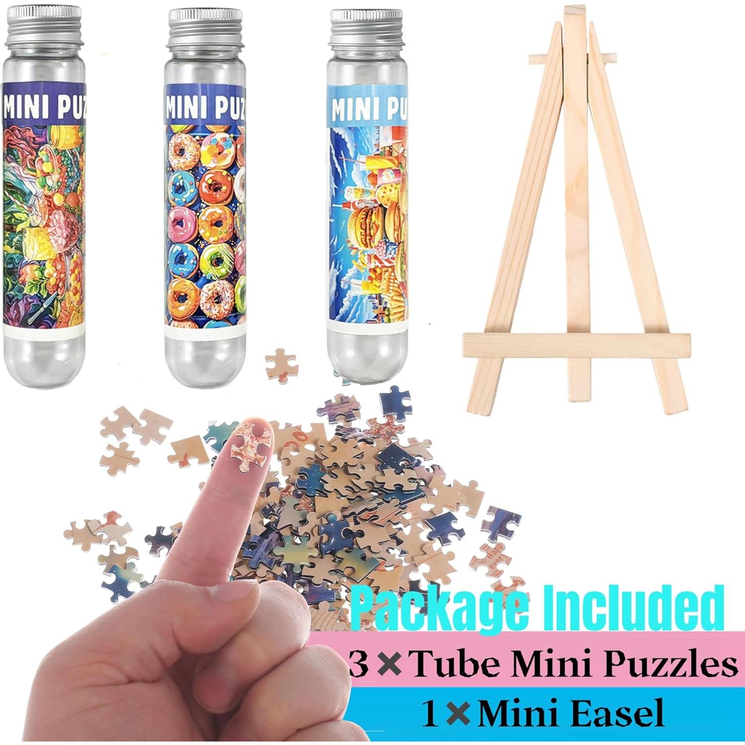 Rompecabezas Mini 150 Piezas BJscoe Donut Caramelo 15x10cm