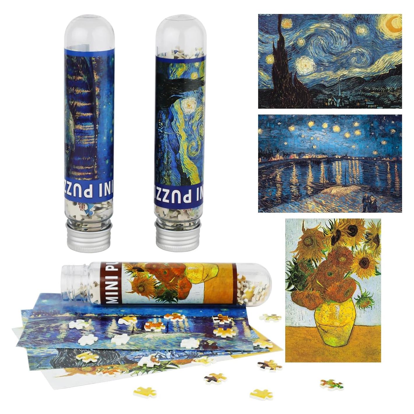 Rompecabezas Mini 150 Piezas Noche Estrellada MISITU 15x10cm