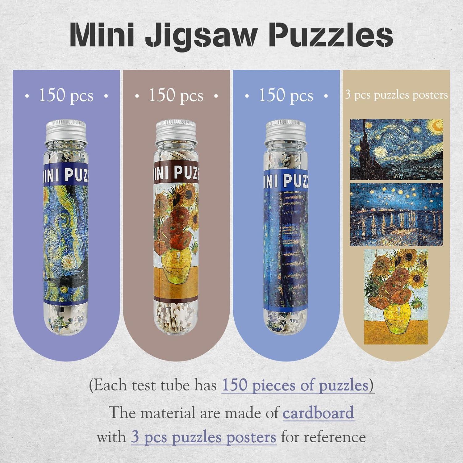 Rompecabezas Mini 150 Piezas Noche Estrellada MISITU 15x10cm