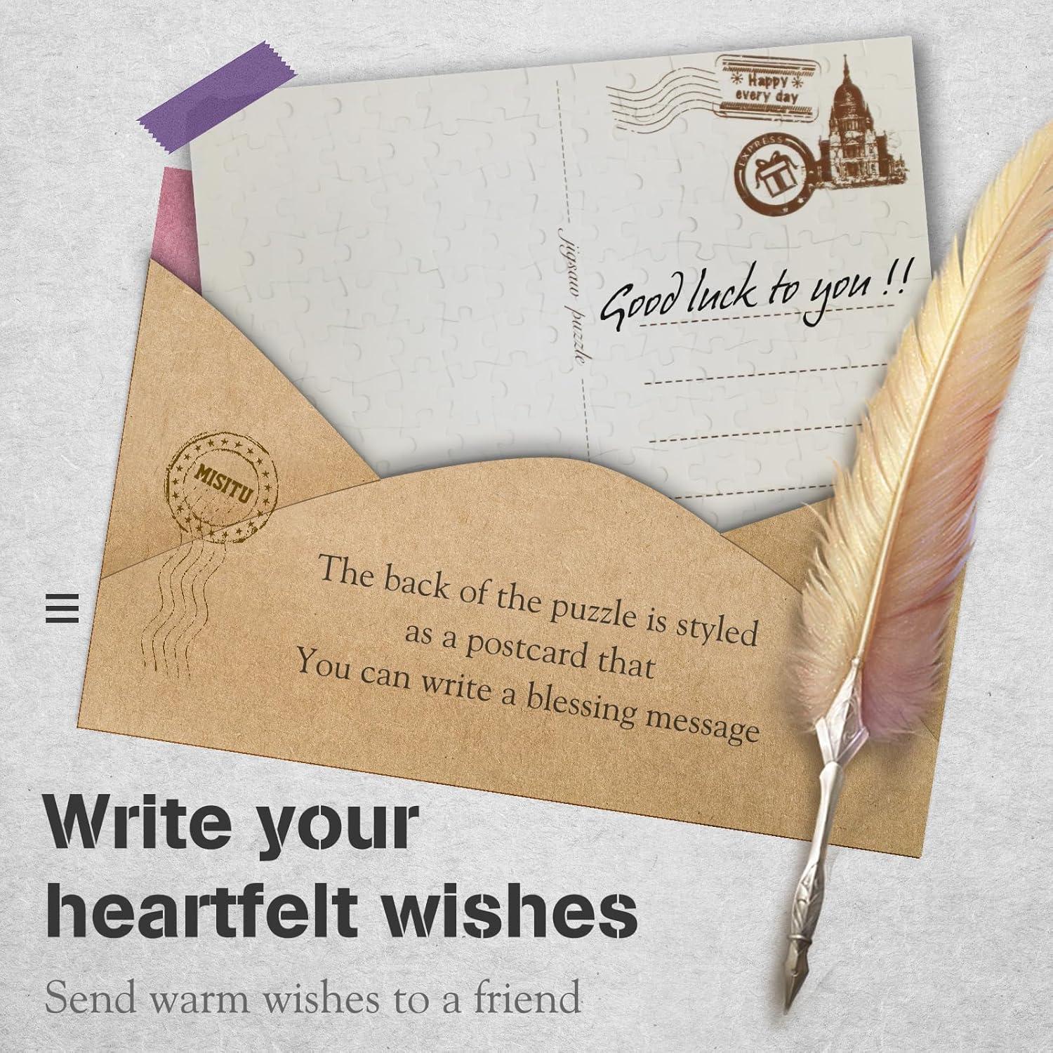 Rompecabezas Mini 150 Piezas Noche Estrellada MISITU 15x10cm