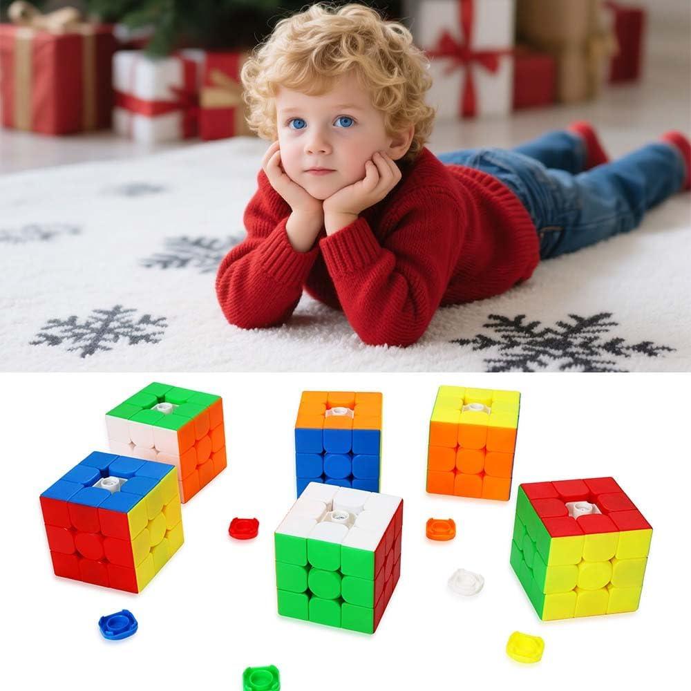 Set de 12 Cubos Mágicos 3x3 Zobocube - Alta Calidad