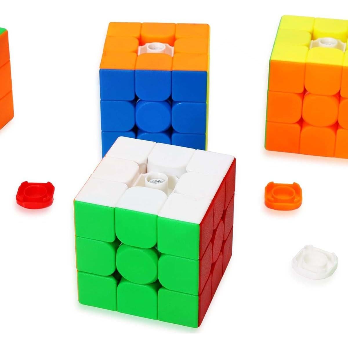 Set de 12 Cubos Mágicos 3x3 Zobocube - Alta Calidad