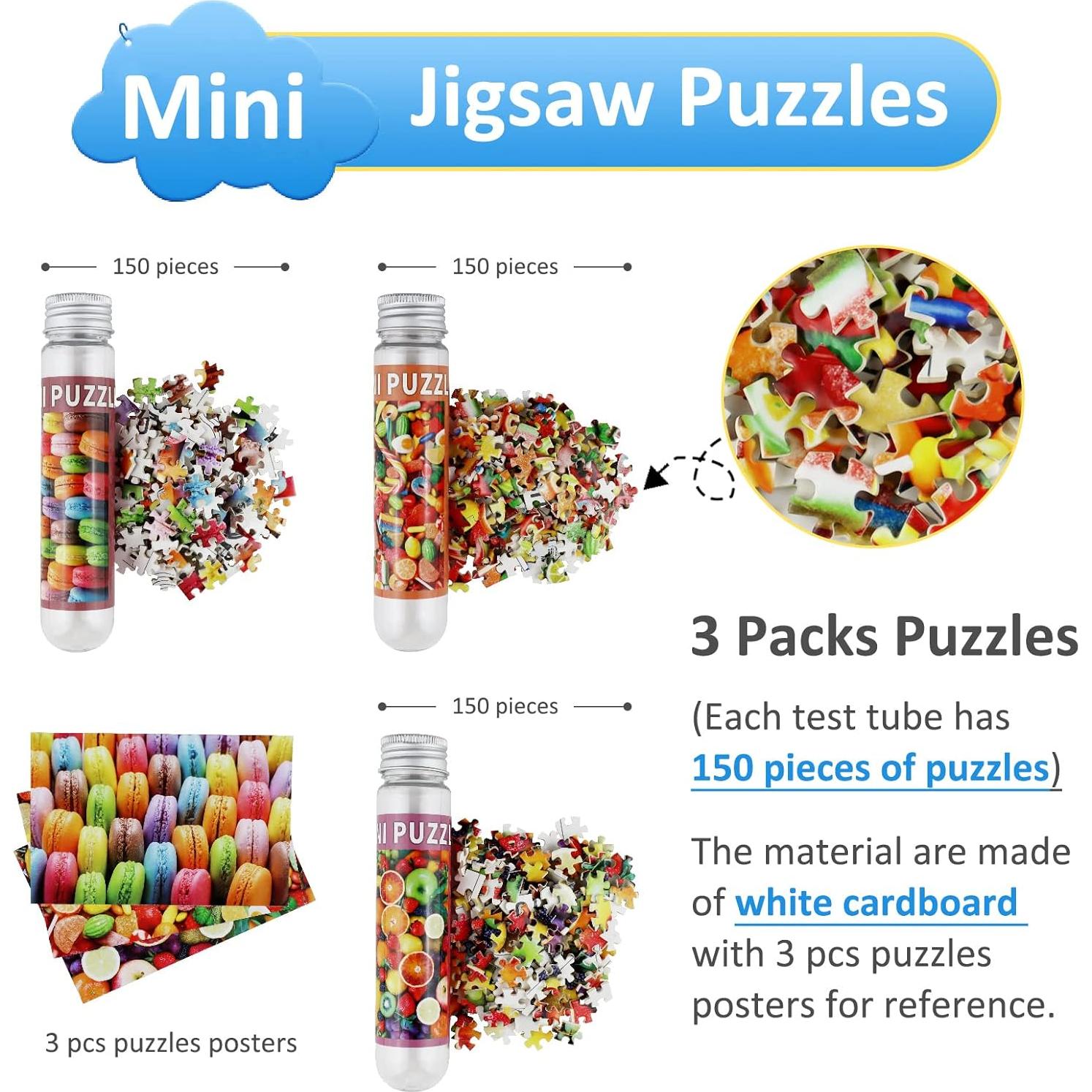 Rompecabezas Mini MISITU 150 Piezas 15x10 cm para Adultos