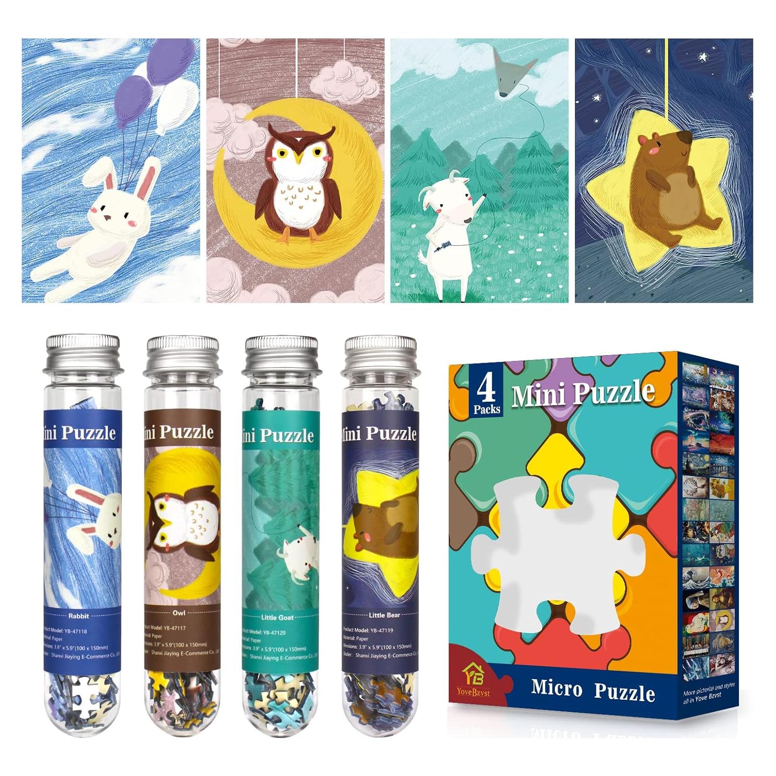 Mini Rompecabezas para Adultos 150 Piezas Yove Bzvst 15x10cm