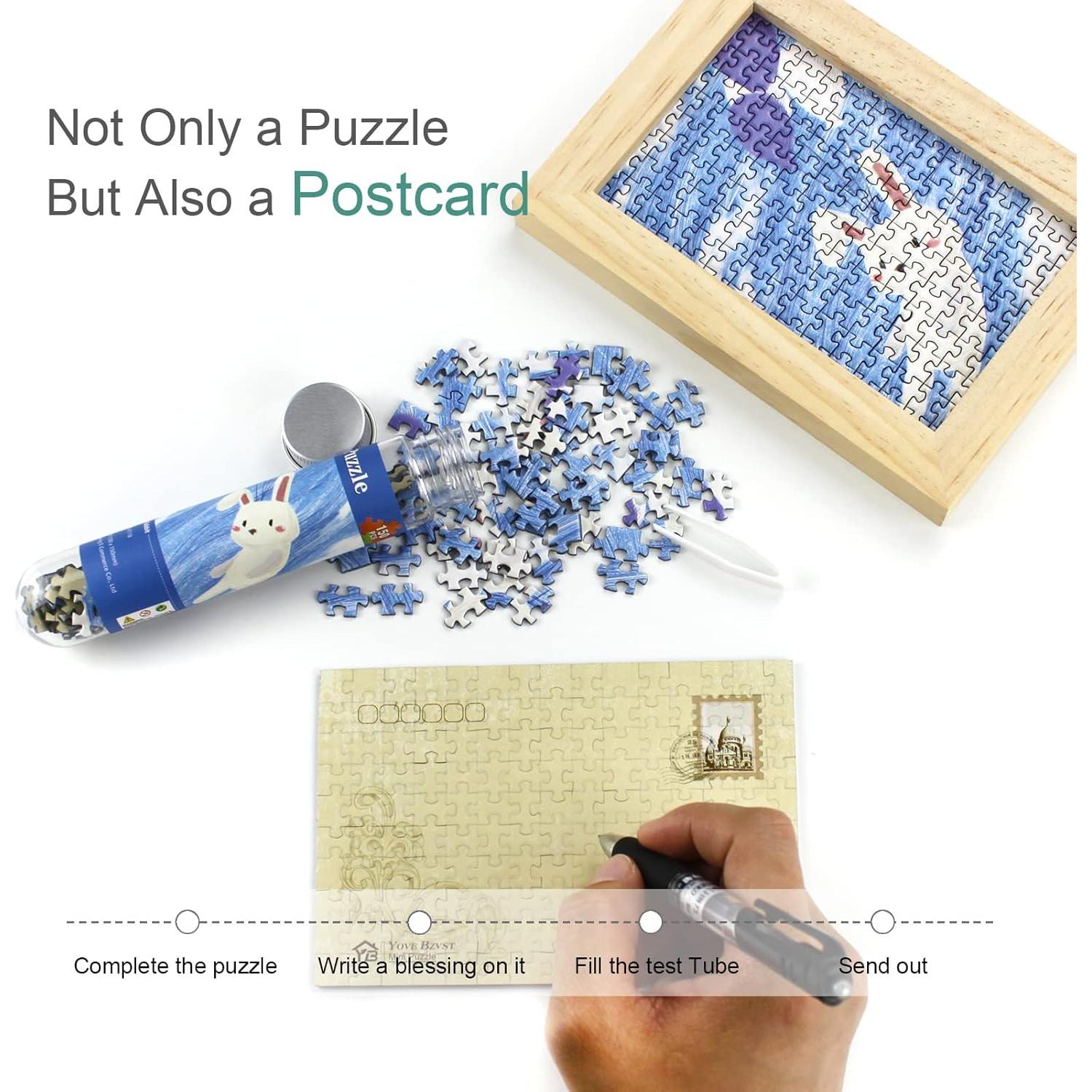 Mini Rompecabezas para Adultos 150 Piezas Yove Bzvst 15x10cm