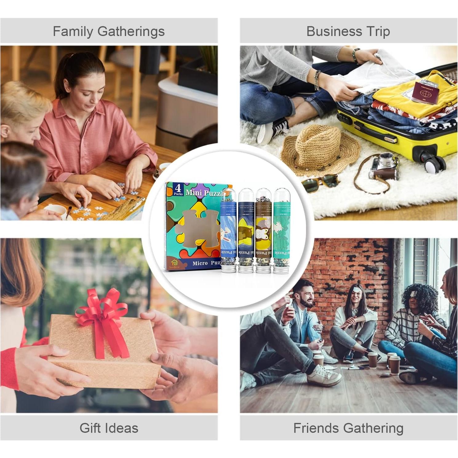 Mini Rompecabezas para Adultos 150 Piezas Yove Bzvst 15x10cm