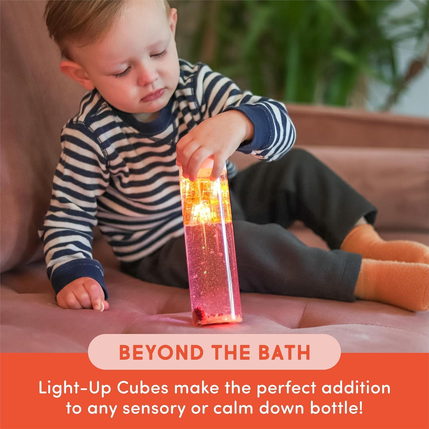Glo Pals Cubos Iluminados Daniel Tiger Juguete de Baño 4 Unidades