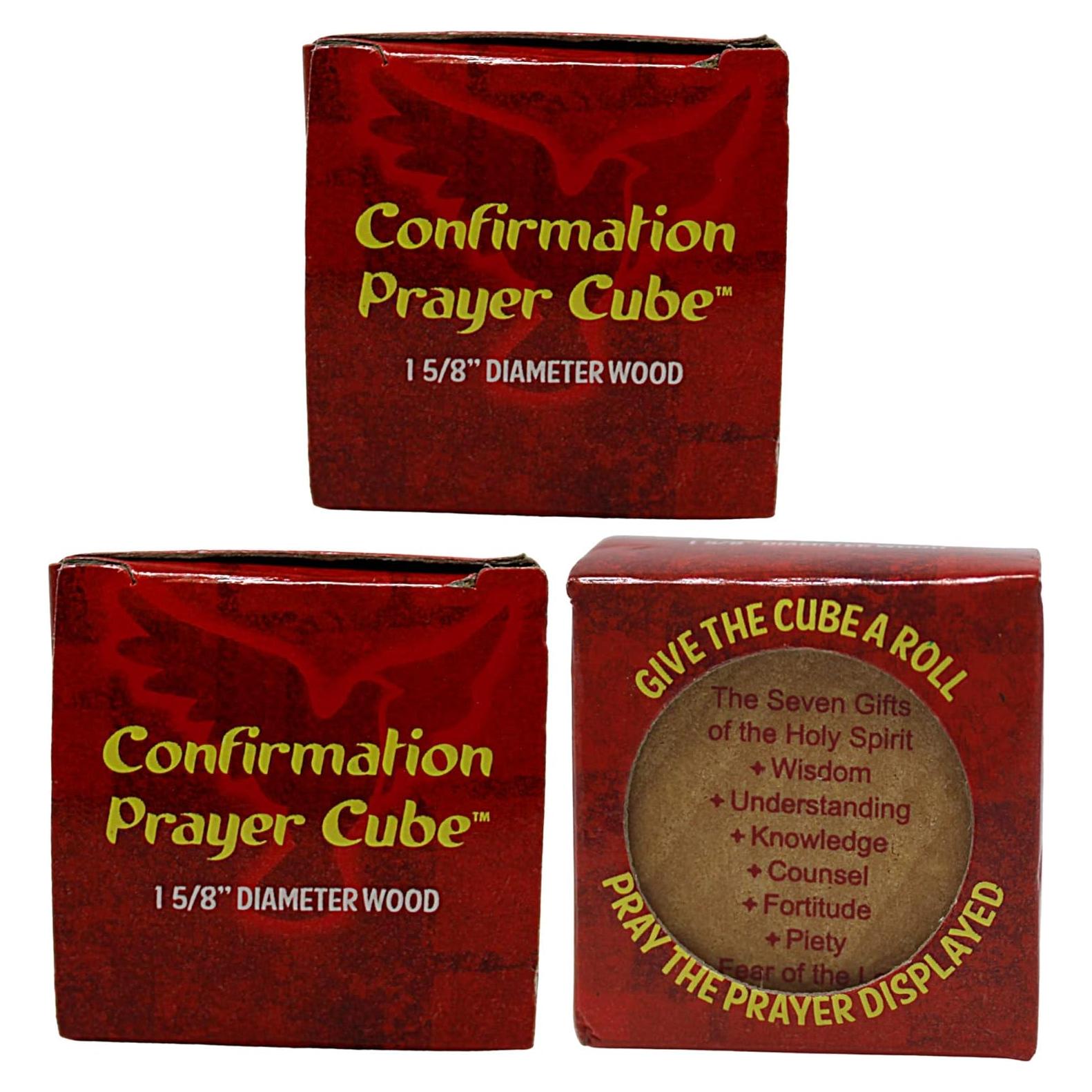 Set de 3 Cubos de Oración Mini de Madera Needzo 4.13 cm