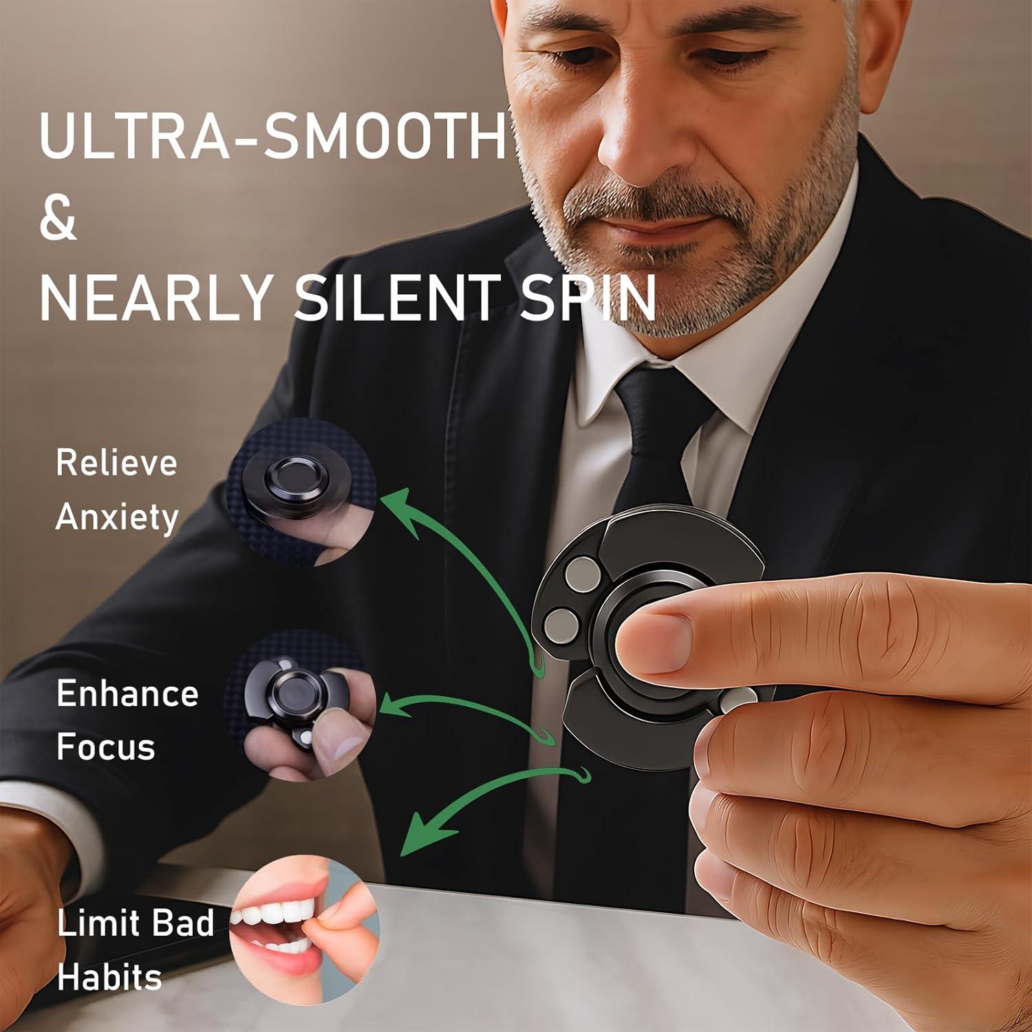 Juguete Antiestrés 3-en-1 Rutanshenn Negro Compacto