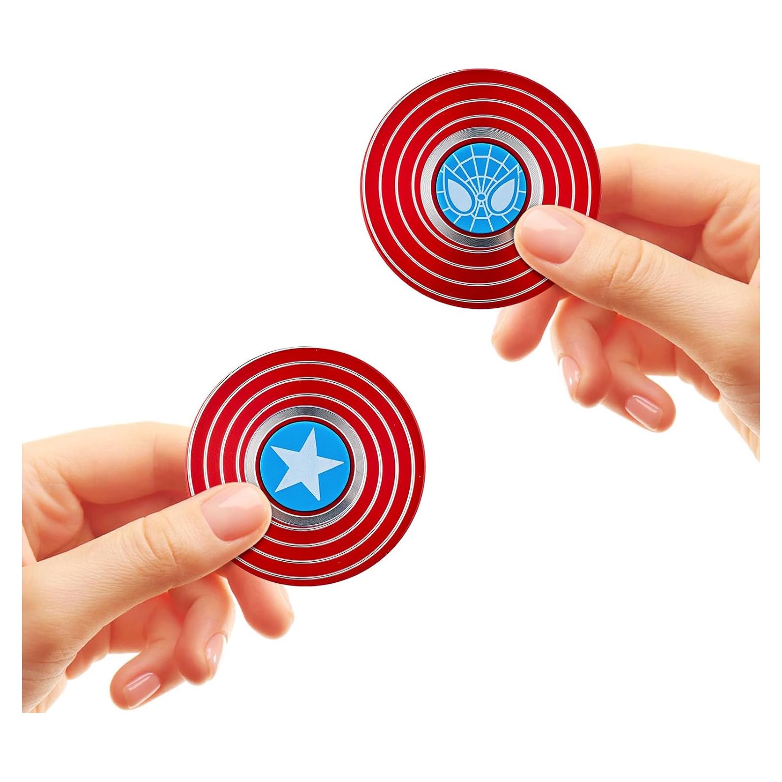 Juego de 2 Spinners Metálicos Antiestrés Wiitin - Juguetes Sensoriales