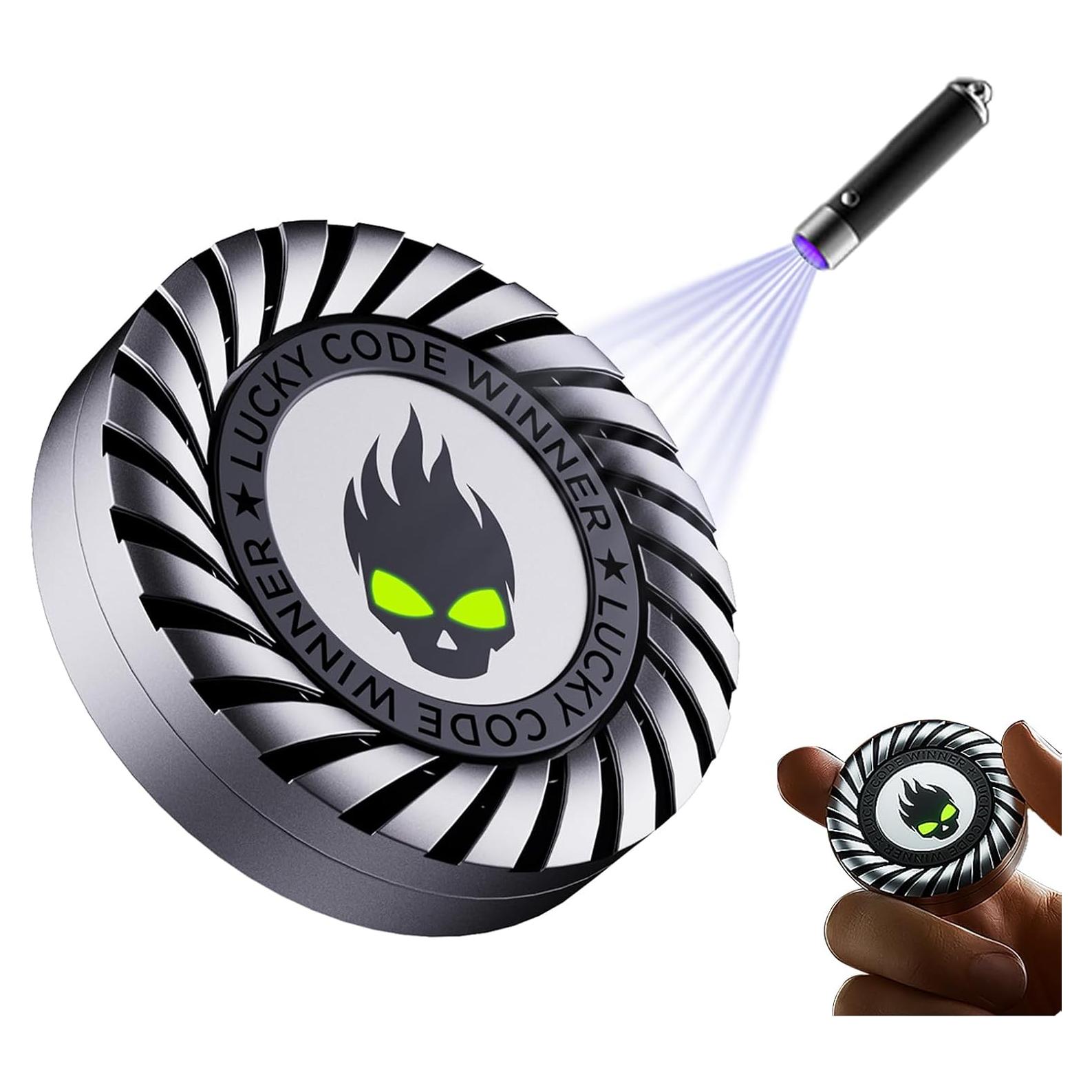 Spinner de Estrés Metálico 3-en-1 Berotok Plata - Juguete EDC