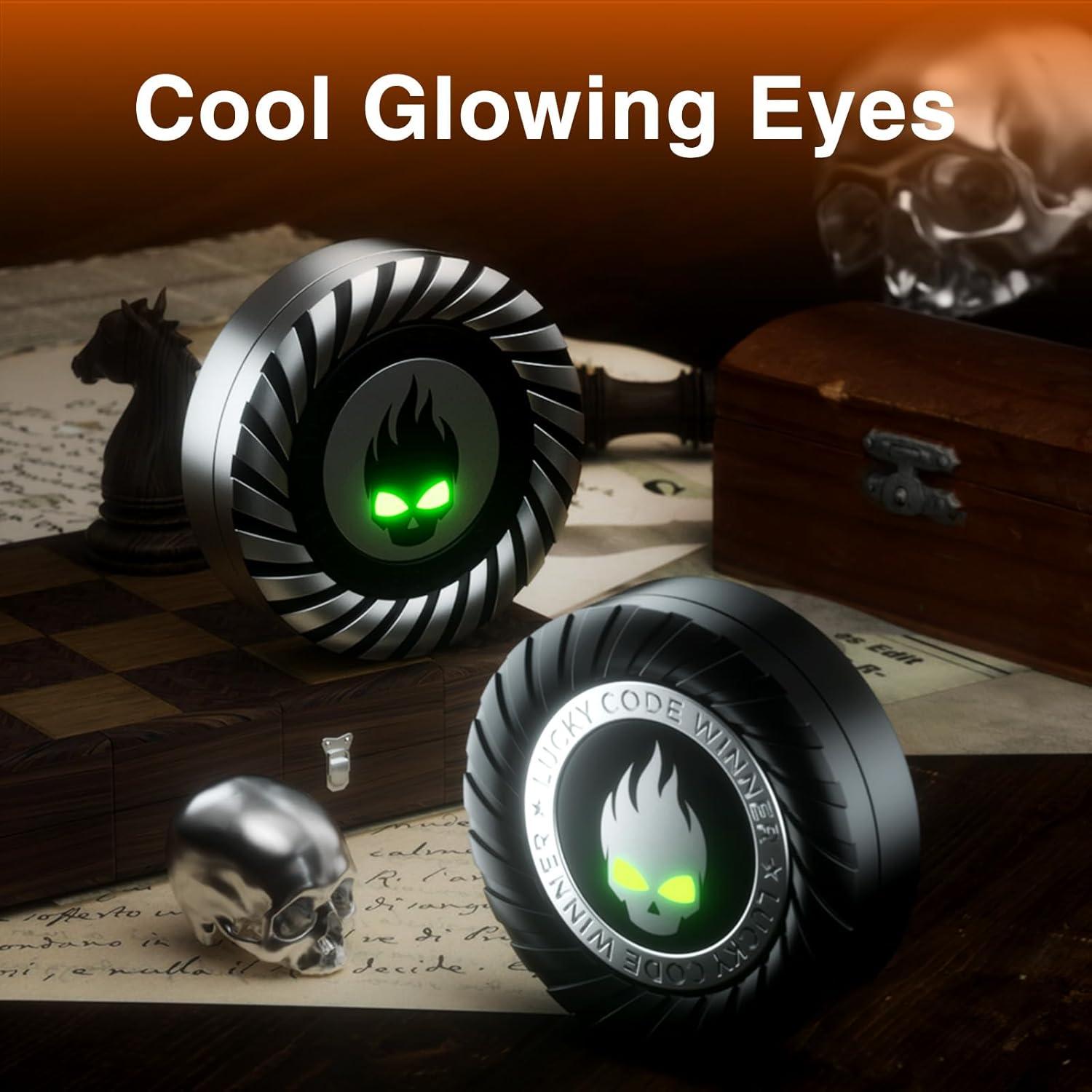 Spinner de Estrés Metálico 3-en-1 Berotok Plata - Juguete EDC