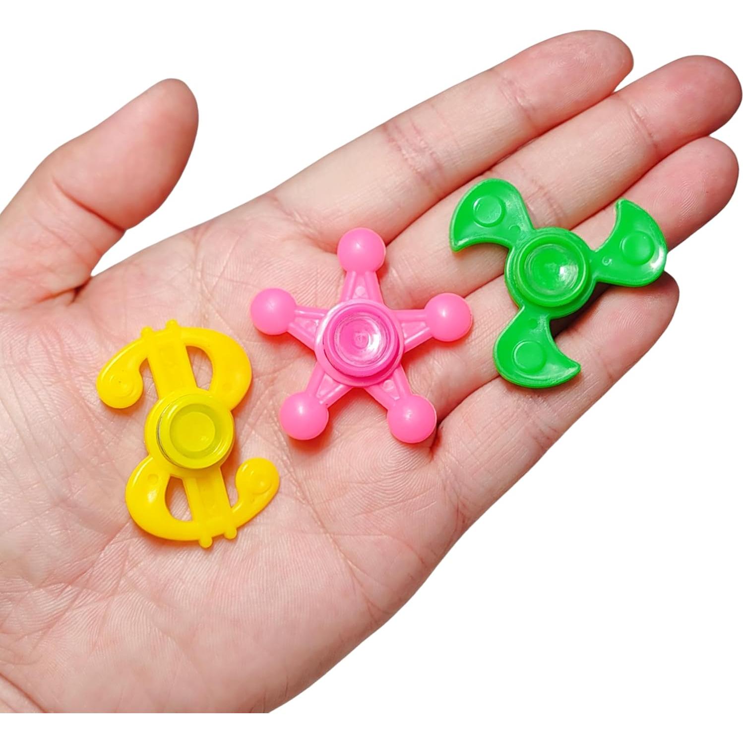 Paquete de 100 Mini Spinners Antiestrés Desyeryamimi