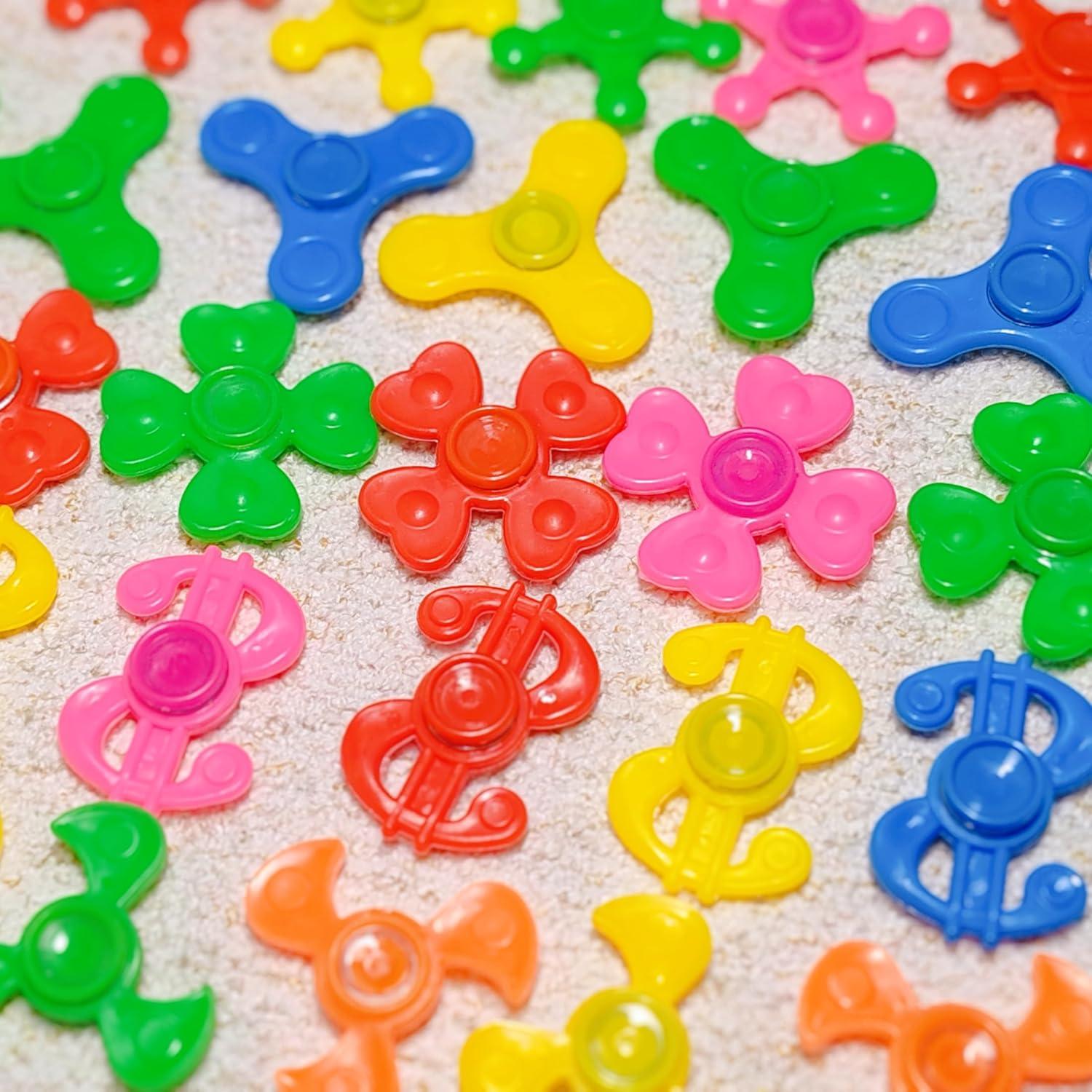 Paquete de 100 Mini Spinners Antiestrés Desyeryamimi