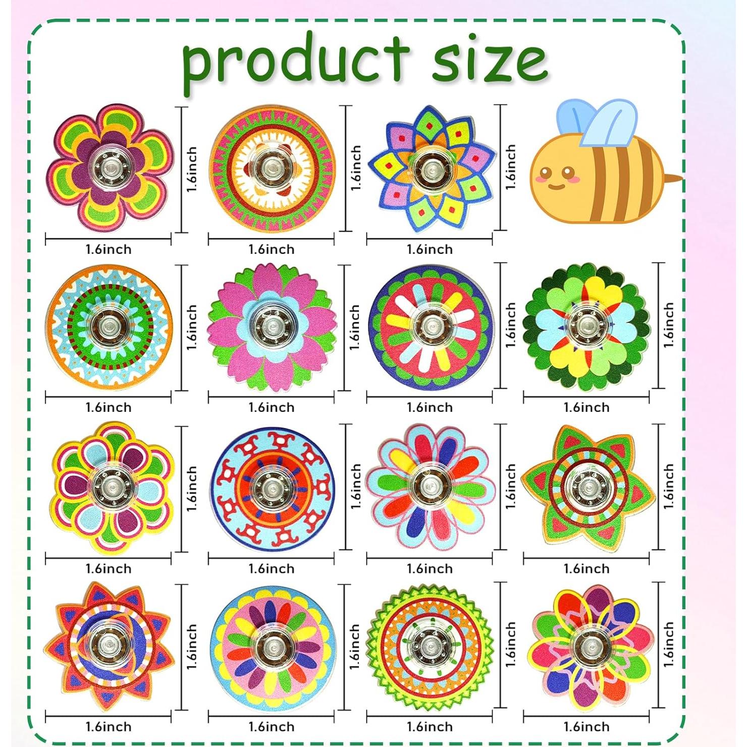 Paquete de 30 Juguetes Antiestrés Spinner EUXAYCZQ para Niños