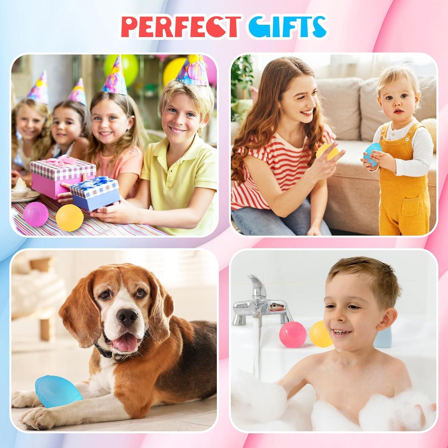 Pelotas Antiestrés Drephere - Paquete de 4 Juguetes Sensoriales