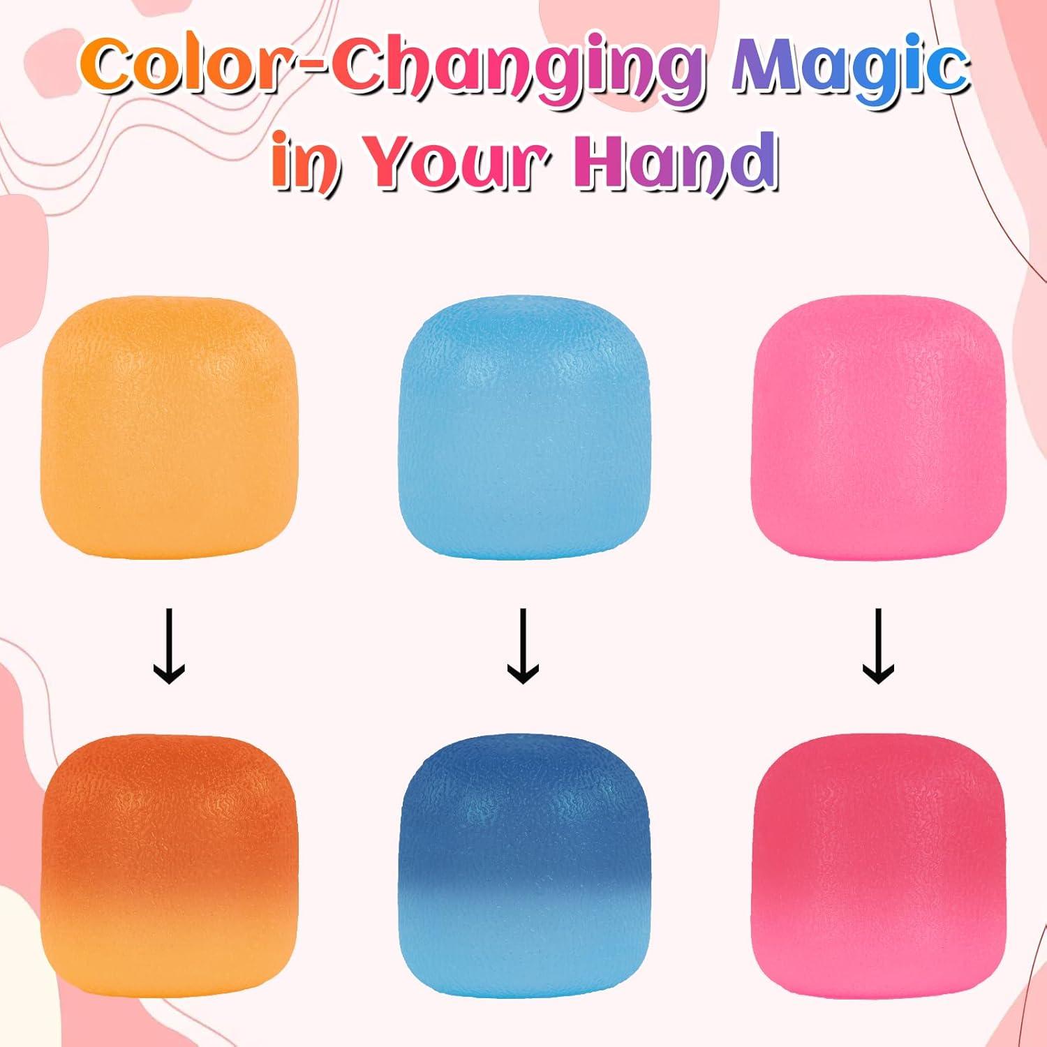 Paquete de 3 Juguetes Sensoriales Antiestrés WISYME - Pelotas Fidget