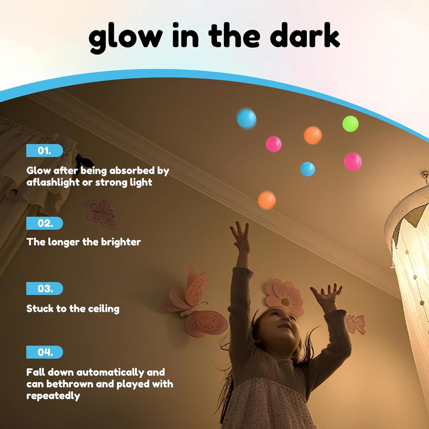 4 Pelotas Antiestrés Brillantes Chgfs - Juguetes Sensitivos