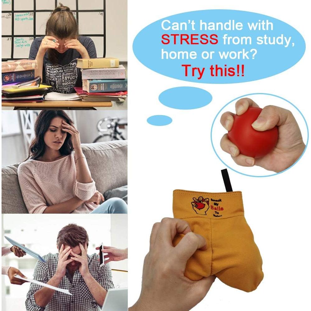 Pelotas de Alivio de Estrés Ameisa - Regalo Divertido para Oficina