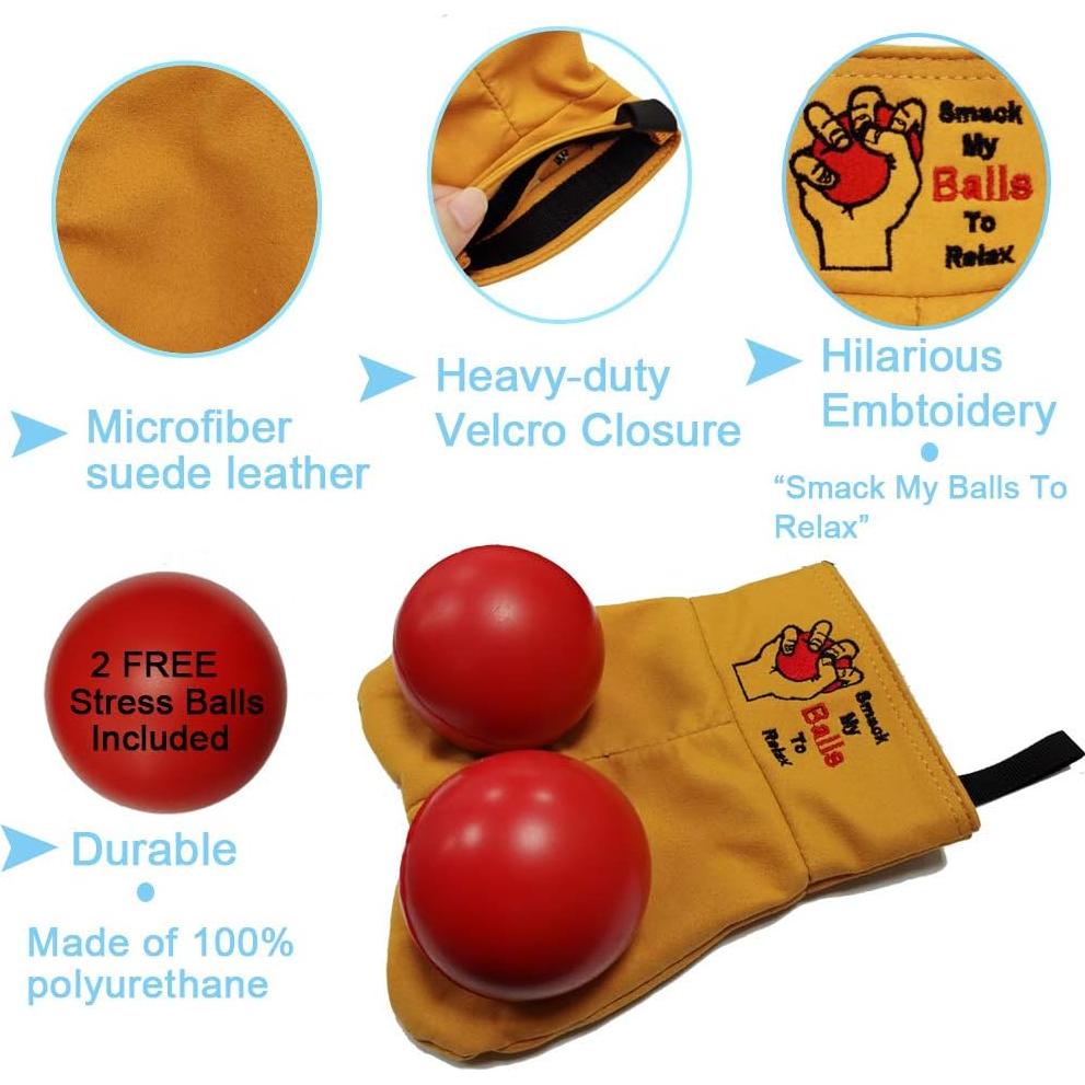 Pelotas de Alivio de Estrés Ameisa - Regalo Divertido para Oficina