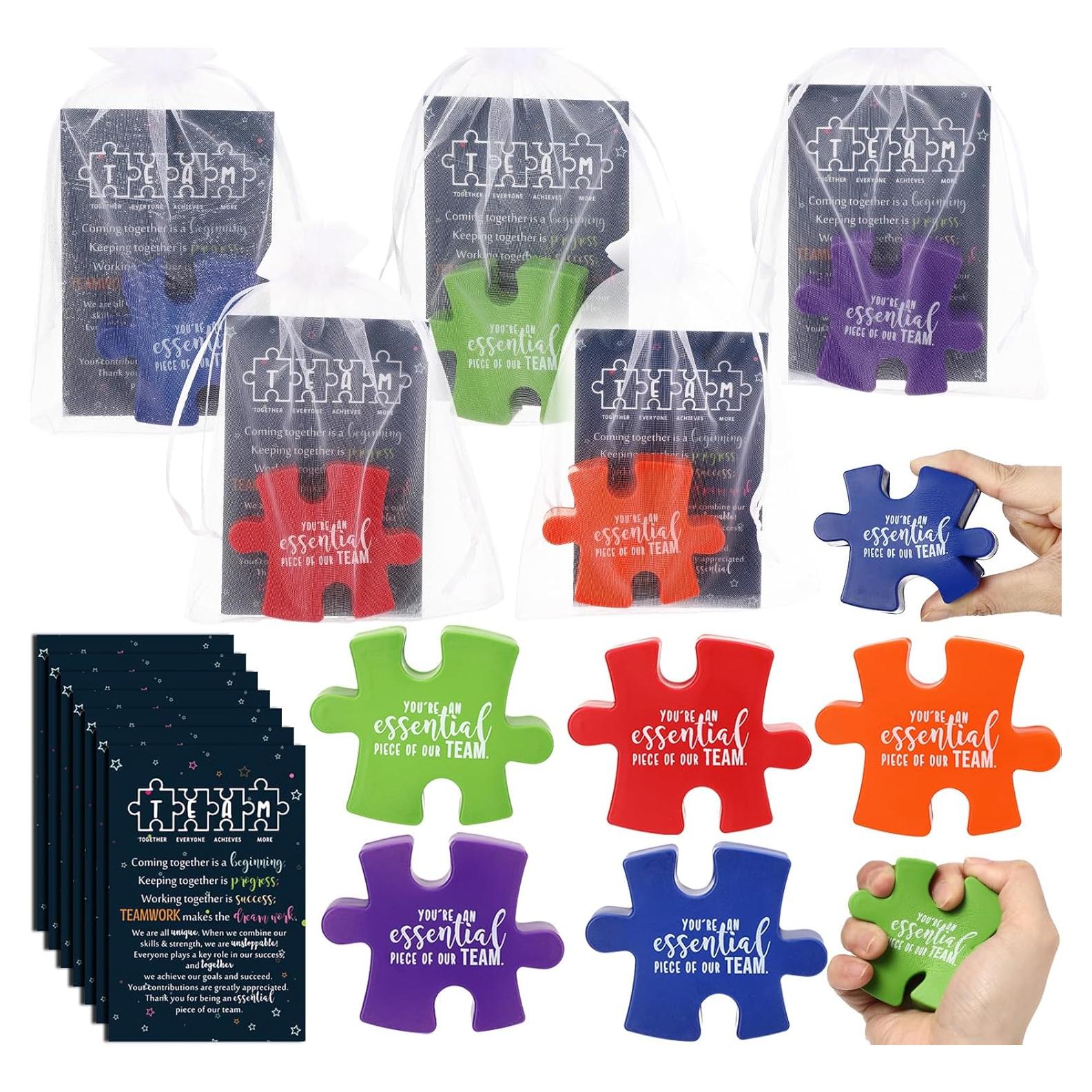 25 Pelotas de Estrés de Espuma con Tarjetas y Bolsas de Regalo