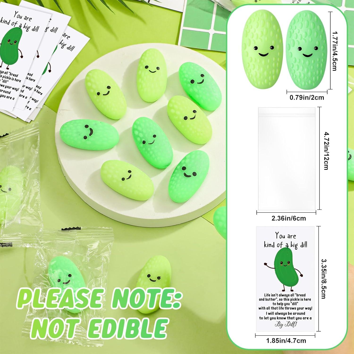 Set de 25 Pelotas Antiestrés Pepinillo HyDren con Marcadores