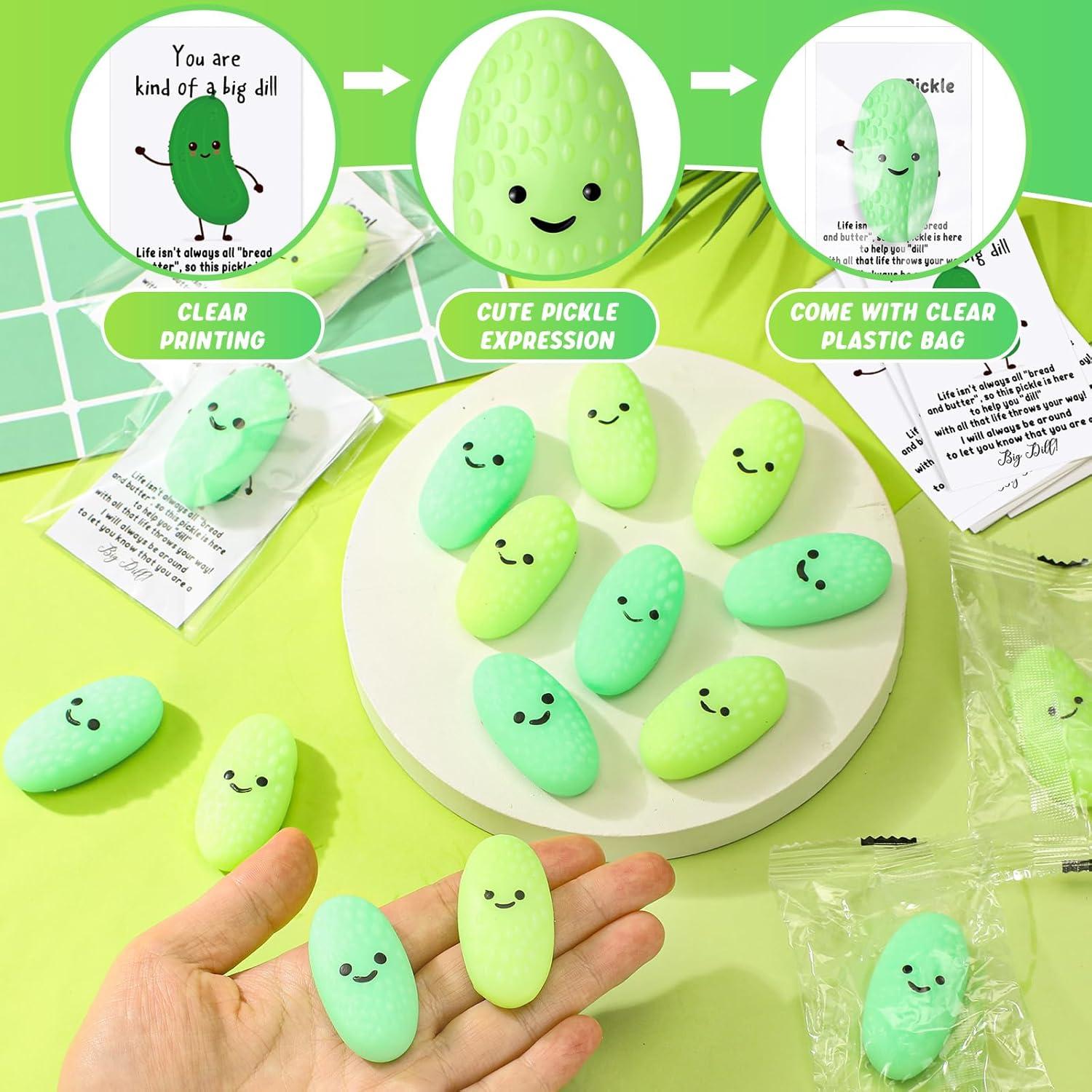 Set de 25 Pelotas Antiestrés Pepinillo HyDren con Marcadores