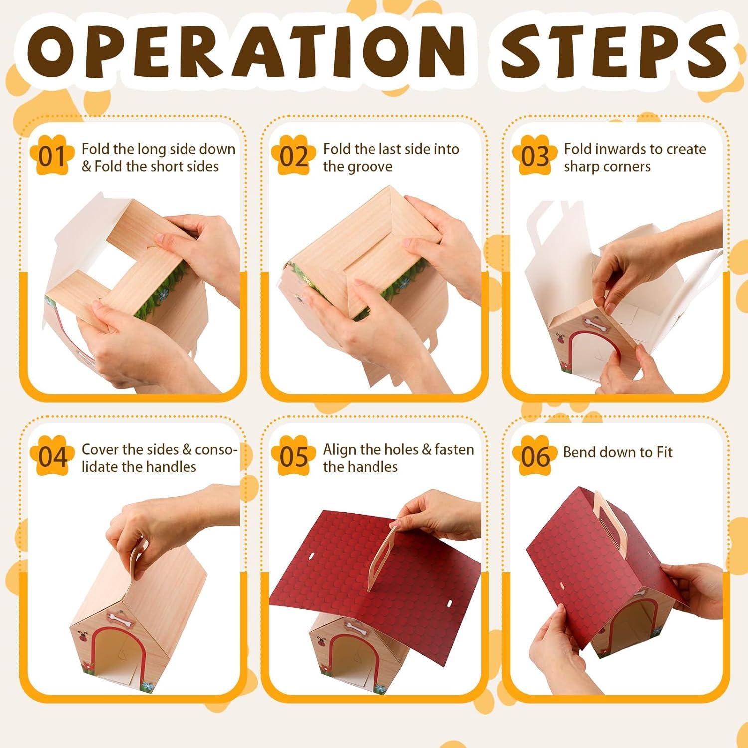 12 Pelotas de Estrés Perro Squeeze Blueweenly con Casas