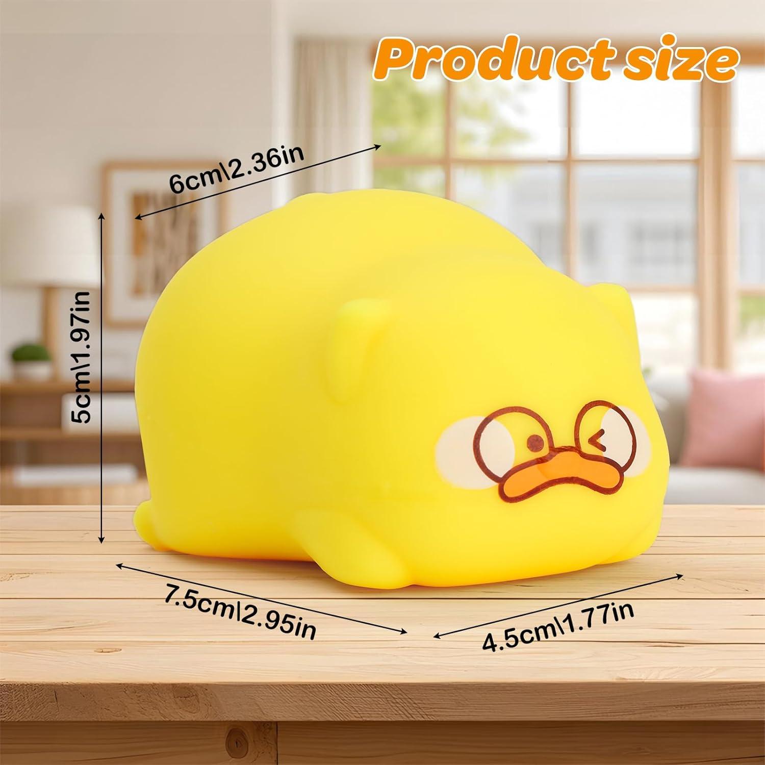 Pelota Antiestrés Pato Ptdumyjua 7.5x7x5cm Alivio Estrés