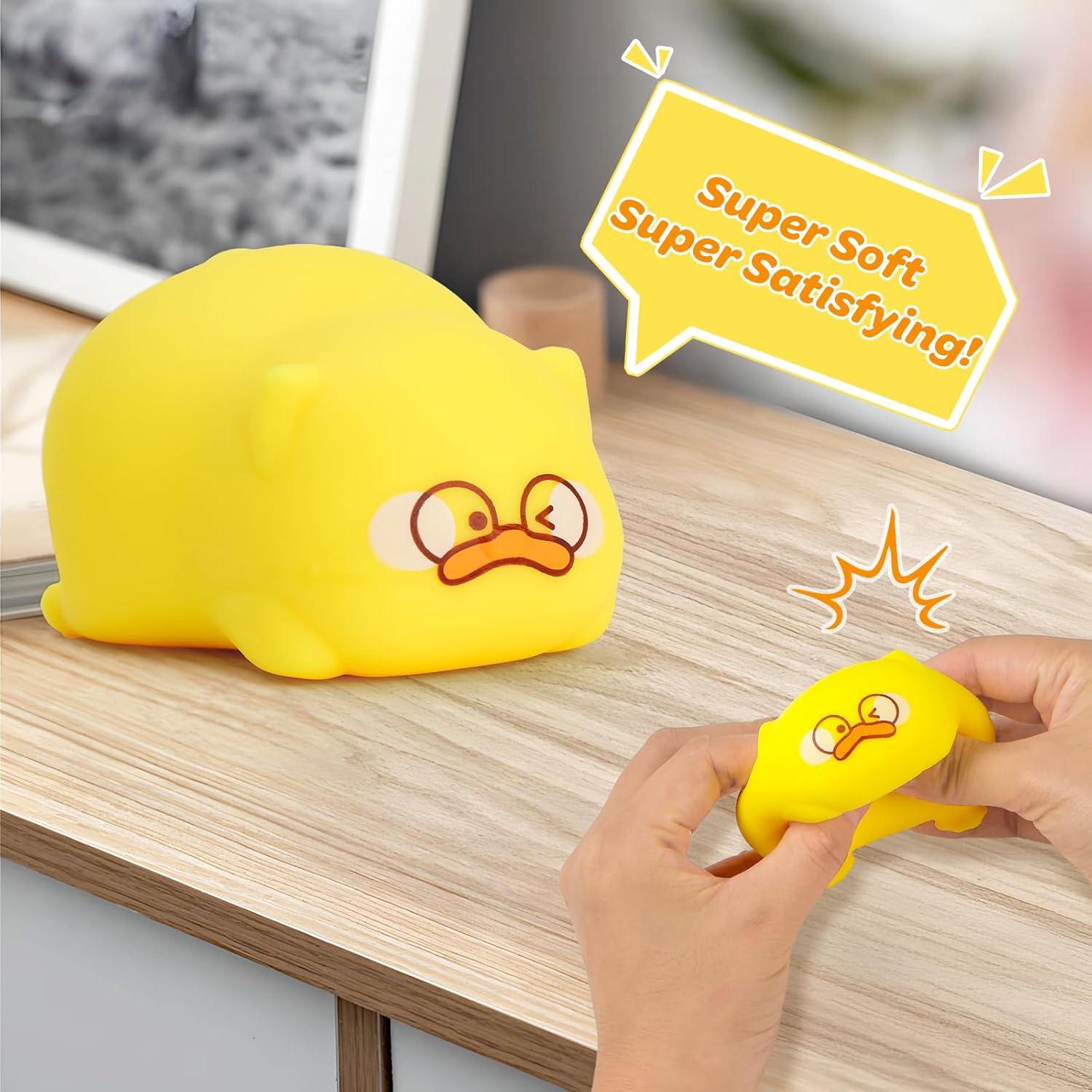 Pelota Antiestrés Pato Ptdumyjua 7.5x7x5cm Alivio Estrés